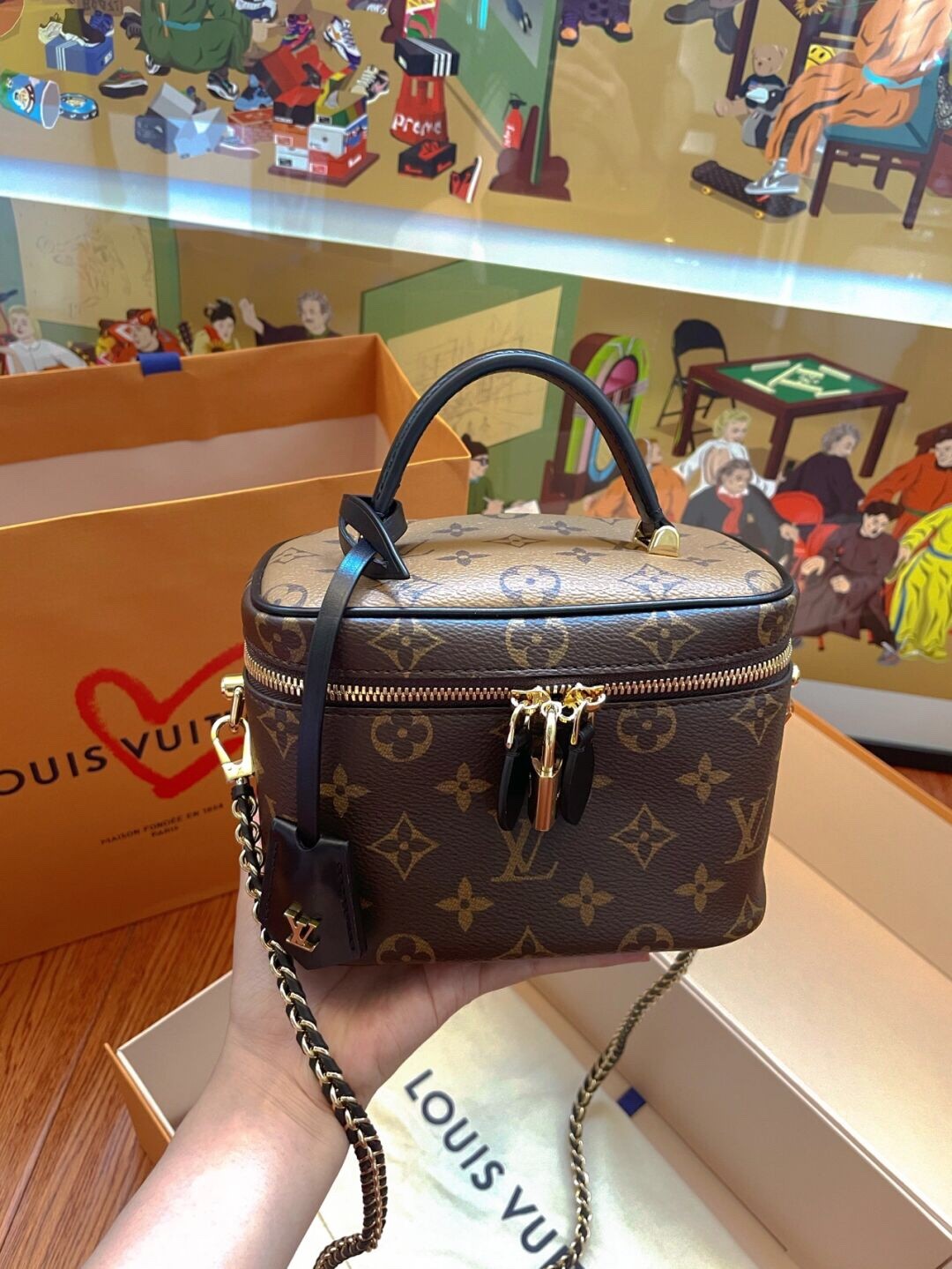 Shebag Super replica Louis Vuitton M45165 Vanity case bag review (2025 Apr updated)-Best Quality Fake designer Bag Review, Replica designer bag ru