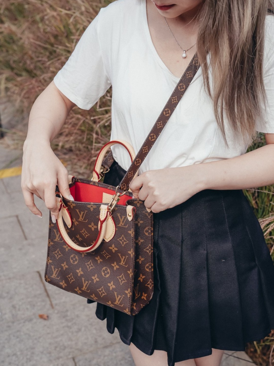 Shebag super replica Louis Vuitton M45847 SAC PLAT BB bag review (2025 May updated)-Best Quality Fake designer Bag Review, Replica designer bag ru