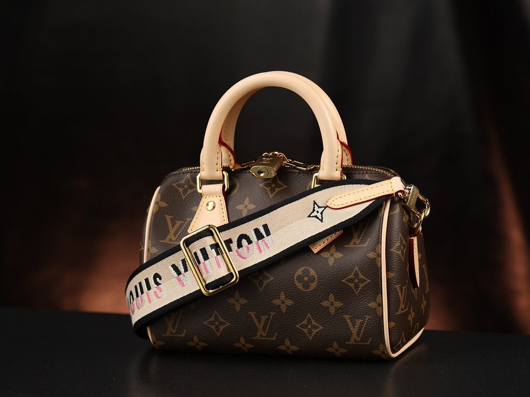 Shebag super replica Louis Vuitton M46234 SPEEDY BANDOULIÈRE 20-Best Quality Fake designer Bag Review, Replica designer bag ru