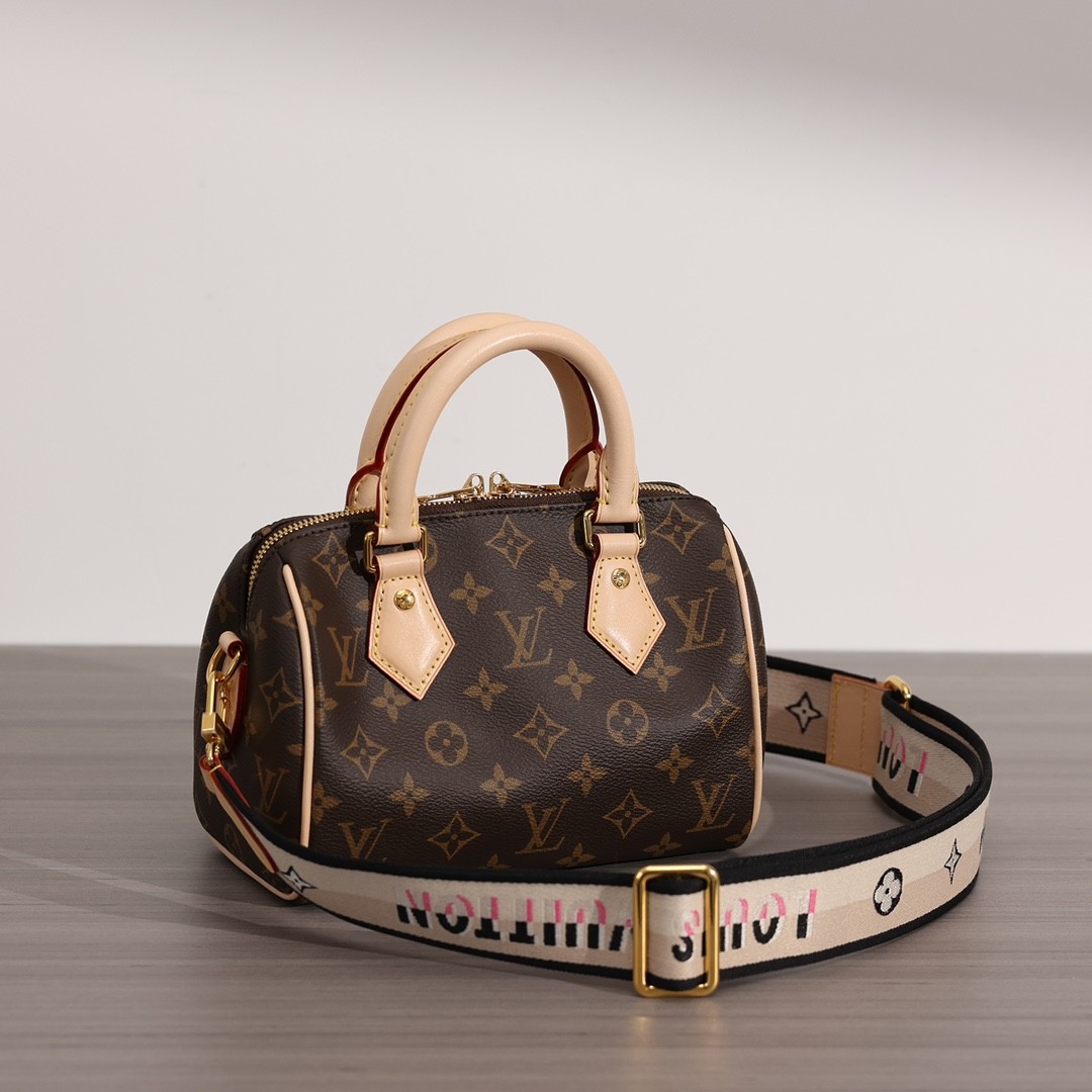 Shebag super replica Louis Vuitton M46234 SPEEDY BANDOULIÈRE 20-Best Quality Fake designer Bag Review, Replica designer bag ru