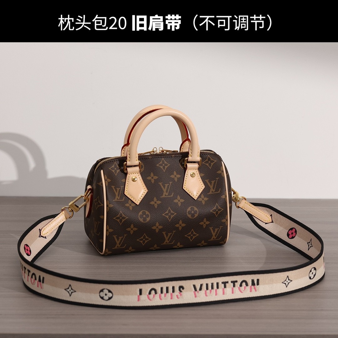 Shebag super replica Louis Vuitton M46234 SPEEDY BANDOULIÈRE 20-Best Quality Fake designer Bag Review, Replica designer bag ru