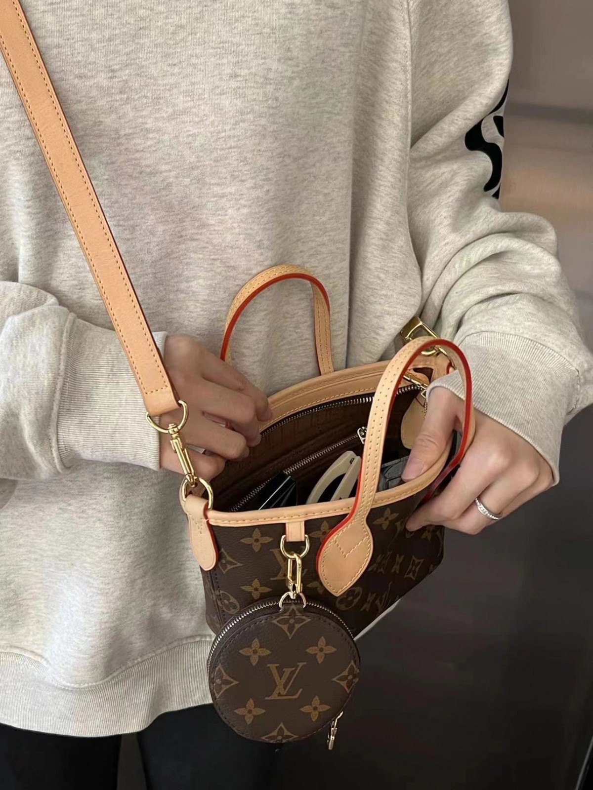 Shebag Super replica Louis Vuitton M46705 NEVERFULL BB bag review(2025 May updated)-Best Quality Fake designer Bag Review, Replica designer bag ru