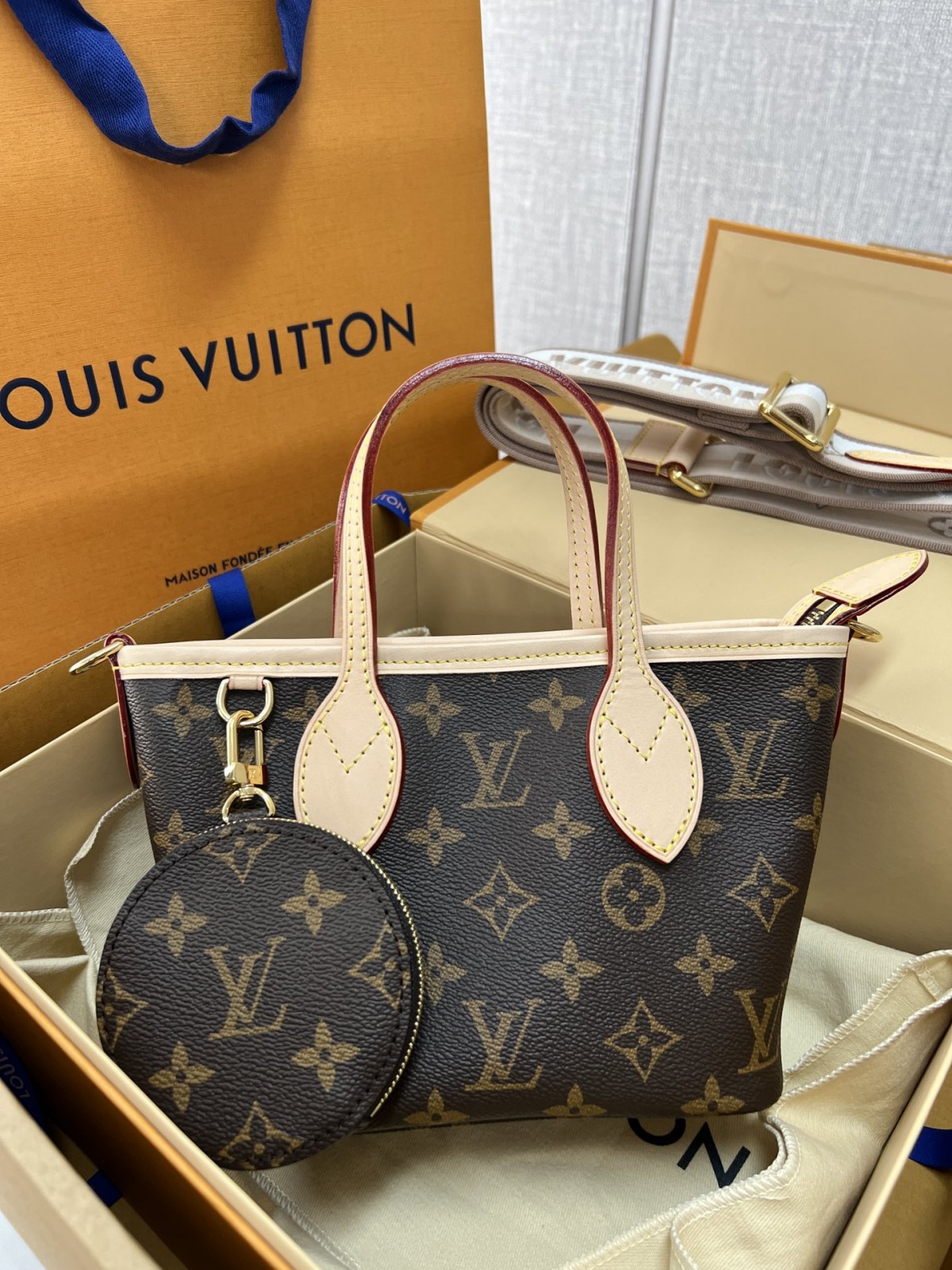 Shebag Super replica Louis Vuitton M46705 NEVERFULL BB bag review(2025 May updated)-Best Quality Fake designer Bag Review, Replica designer bag ru