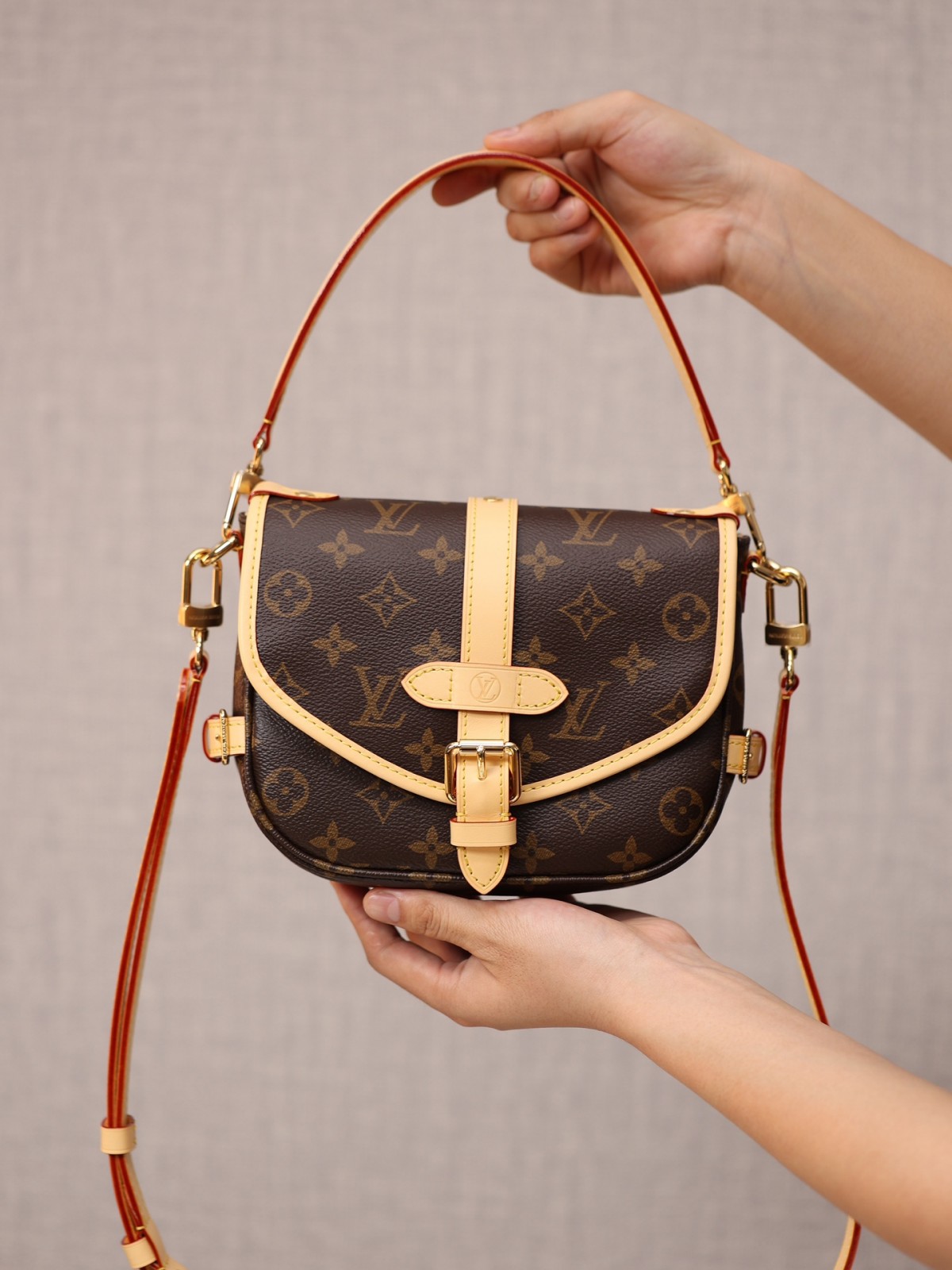 Shebag super replica Louis Vuitton M46740 SAUMUR BB bag review(2025 May udated)-Best Quality Fake designer Bag Review, Replica designer bag ru