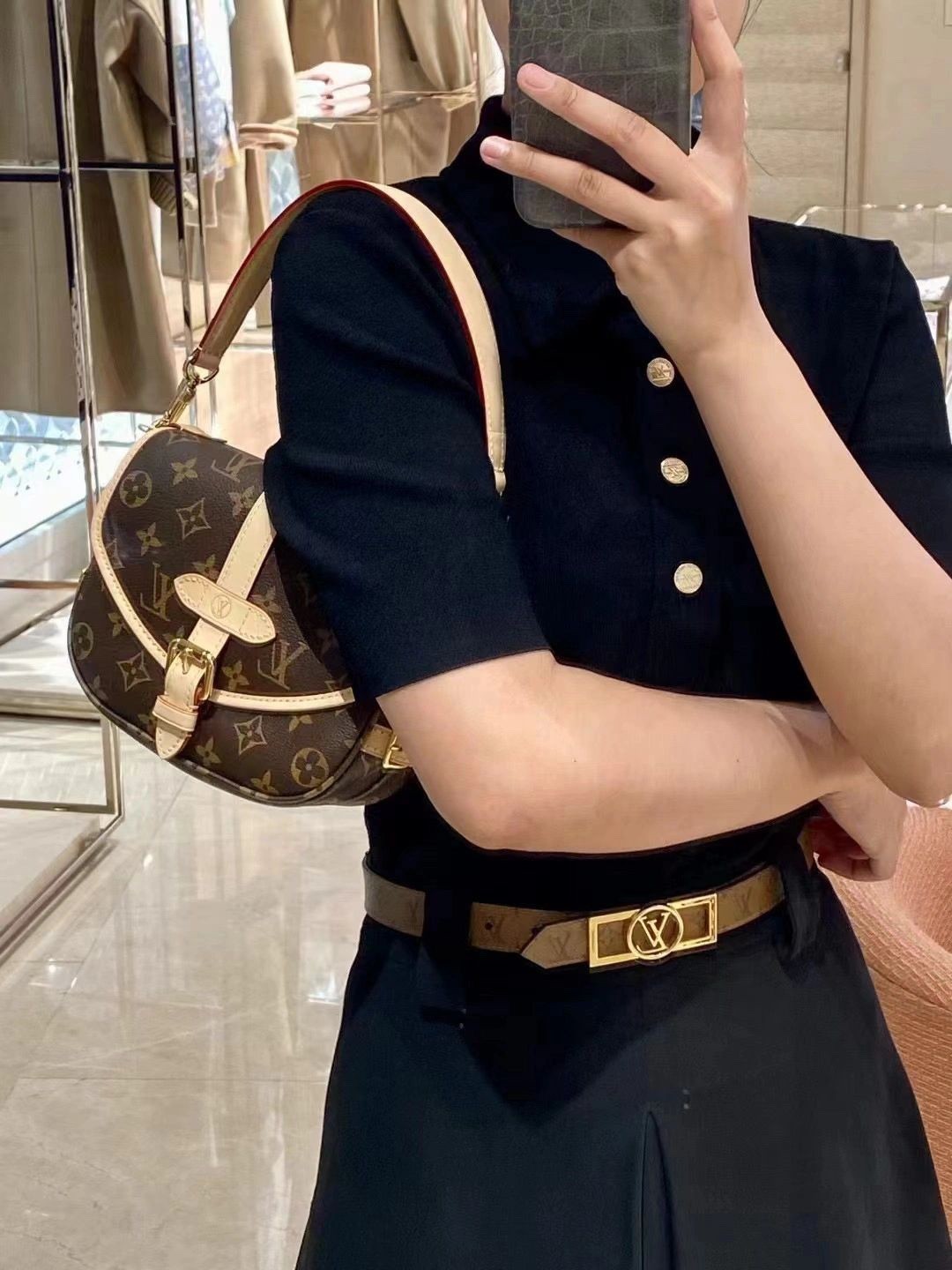 Shebag super replica Louis Vuitton M46740 SAUMUR BB bag review(2025 May udated)-Best Quality Fake designer Bag Review, Replica designer bag ru