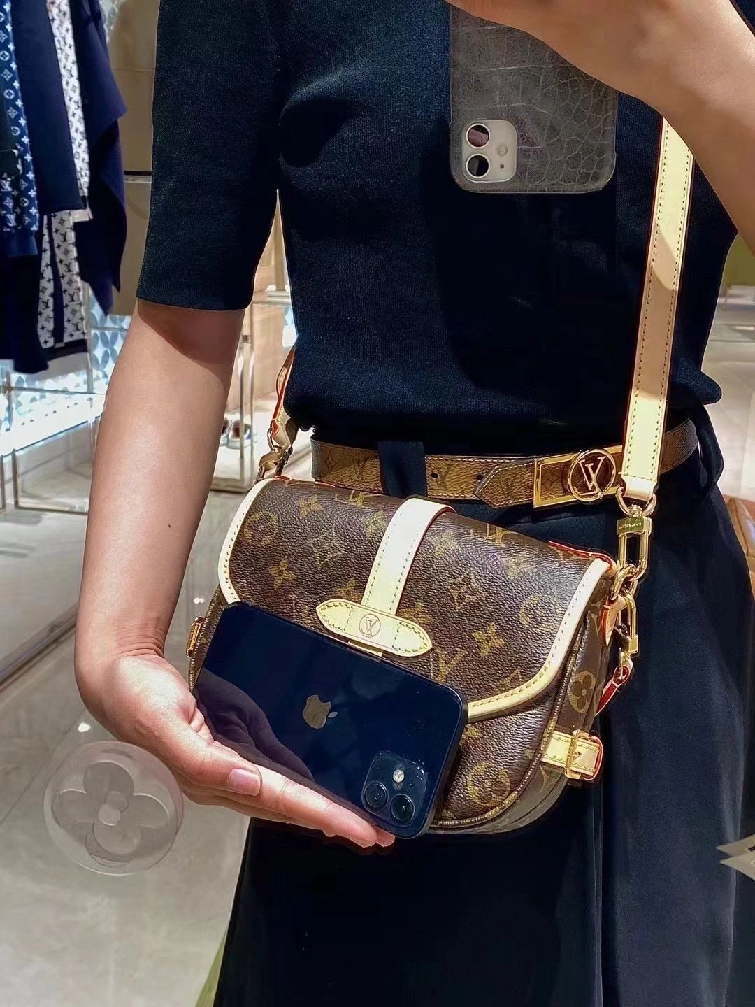 Shebag super replica Louis Vuitton M46740 SAUMUR BB bag review(2025 May udated)-Best Quality Fake designer Bag Review, Replica designer bag ru
