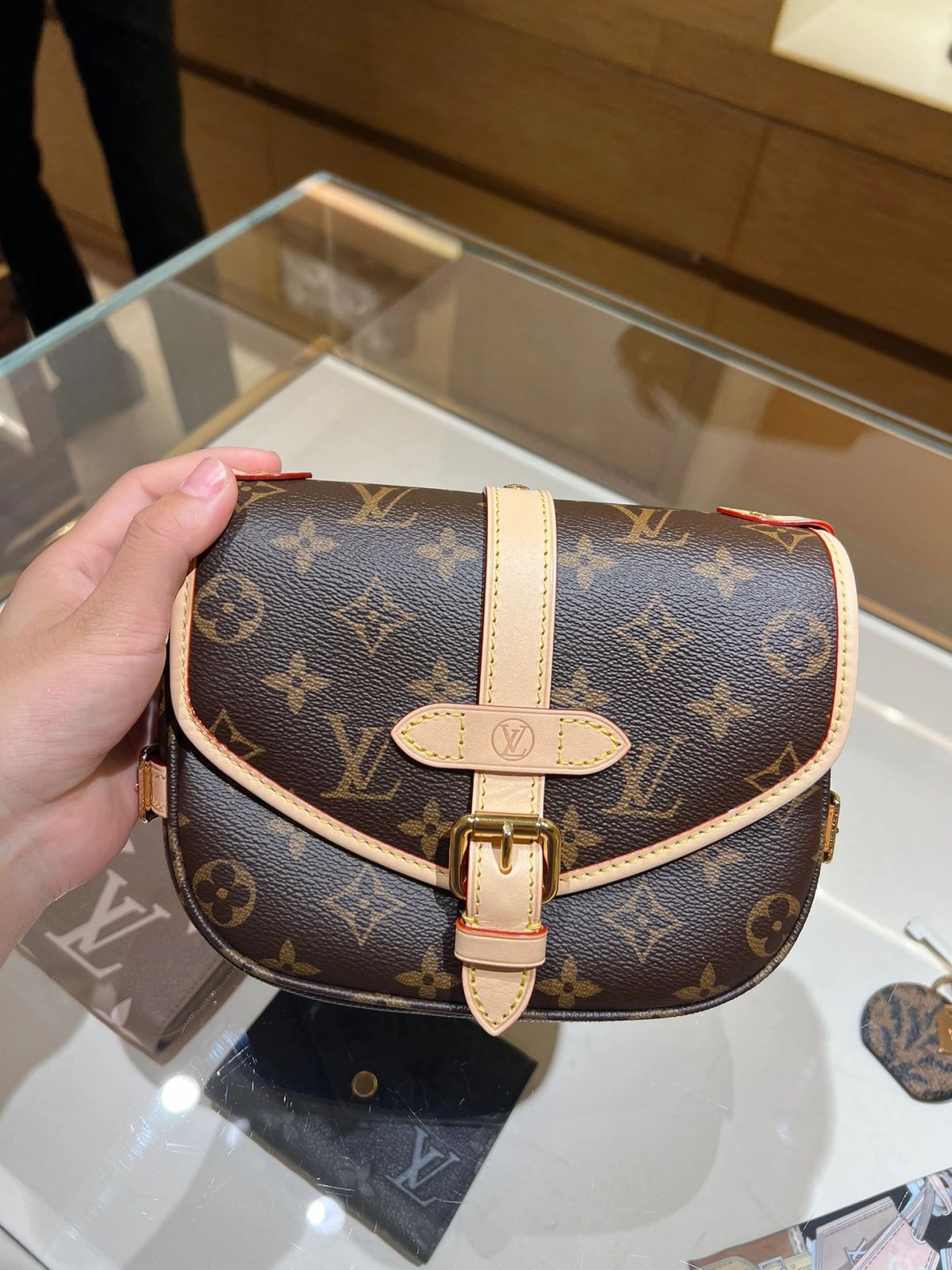Shebag super replica Louis Vuitton M46740 SAUMUR BB bag review(2025 May udated)-Best Quality Fake designer Bag Review, Replica designer bag ru