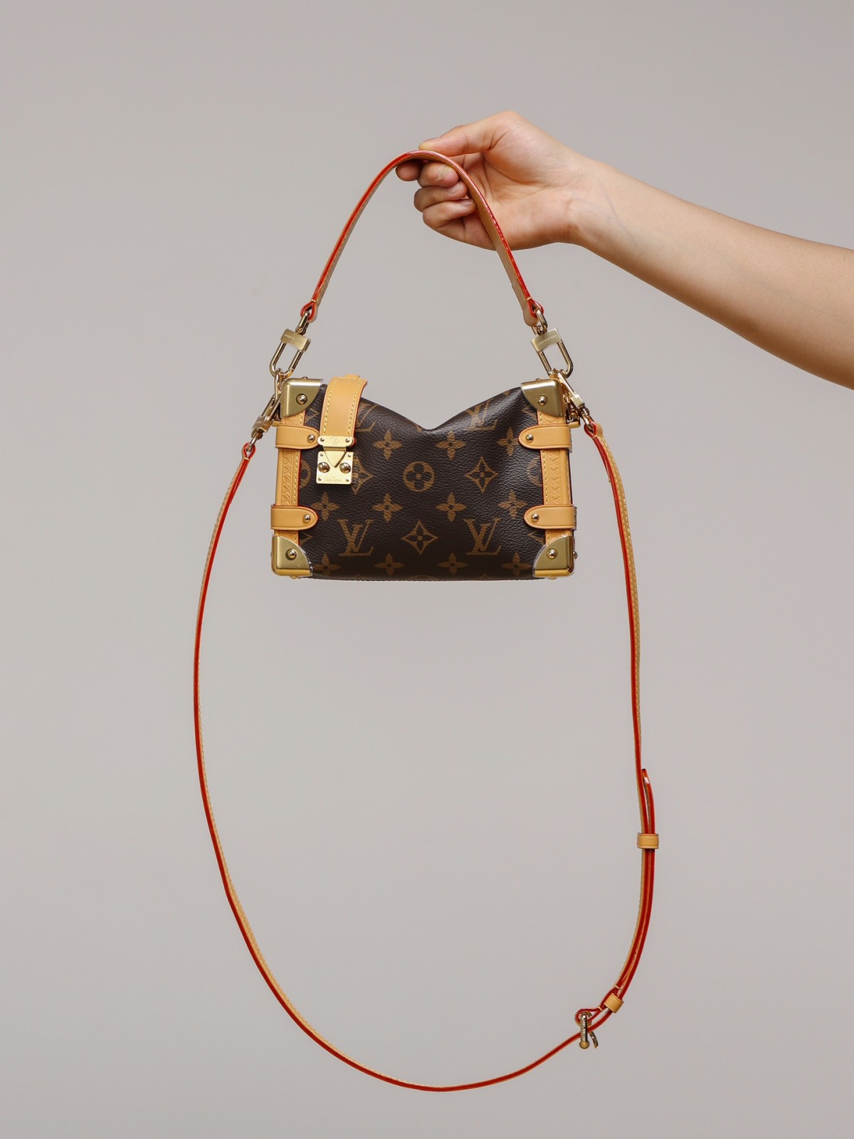 Shebag super replica Louis Vuitton M46815 SIDE TRUNK Small bag review(2025 May updated)-Best Quality Fake designer Bag Review, Replica designer bag ru
