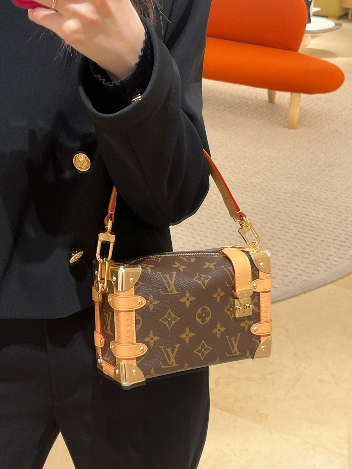 Shebag super replica Louis Vuitton M46815 SIDE TRUNK Small bag review(2025 May updated)-Best Quality Fake designer Bag Review, Replica designer bag ru