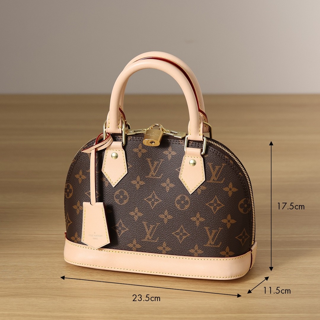 Shebag super replica Louis Vuitton M53152 Alma BB bag review (2025 May updated)-Best Quality Fake designer Bag Review, Replica designer bag ru
