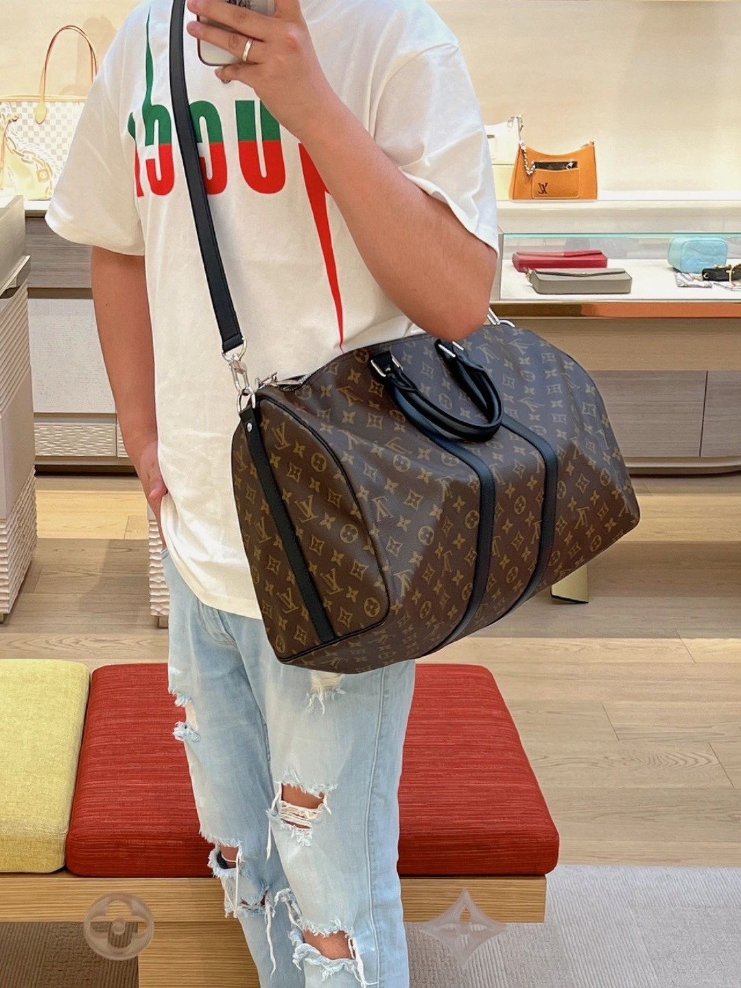 Shebag super replica Louis Vuitton M56711 KEEPALL BANDOULIÈRE 45 bag review (2025 May updated)-Best Quality Fake designer Bag Review, Replica designer bag ru Shebag super replica Louis Vuitton M56711 KEEPALL BANDOULIÈRE 45 bag review (2025 May updated)-Best Quality Fake designer Bag Review, Replica designer bag ru