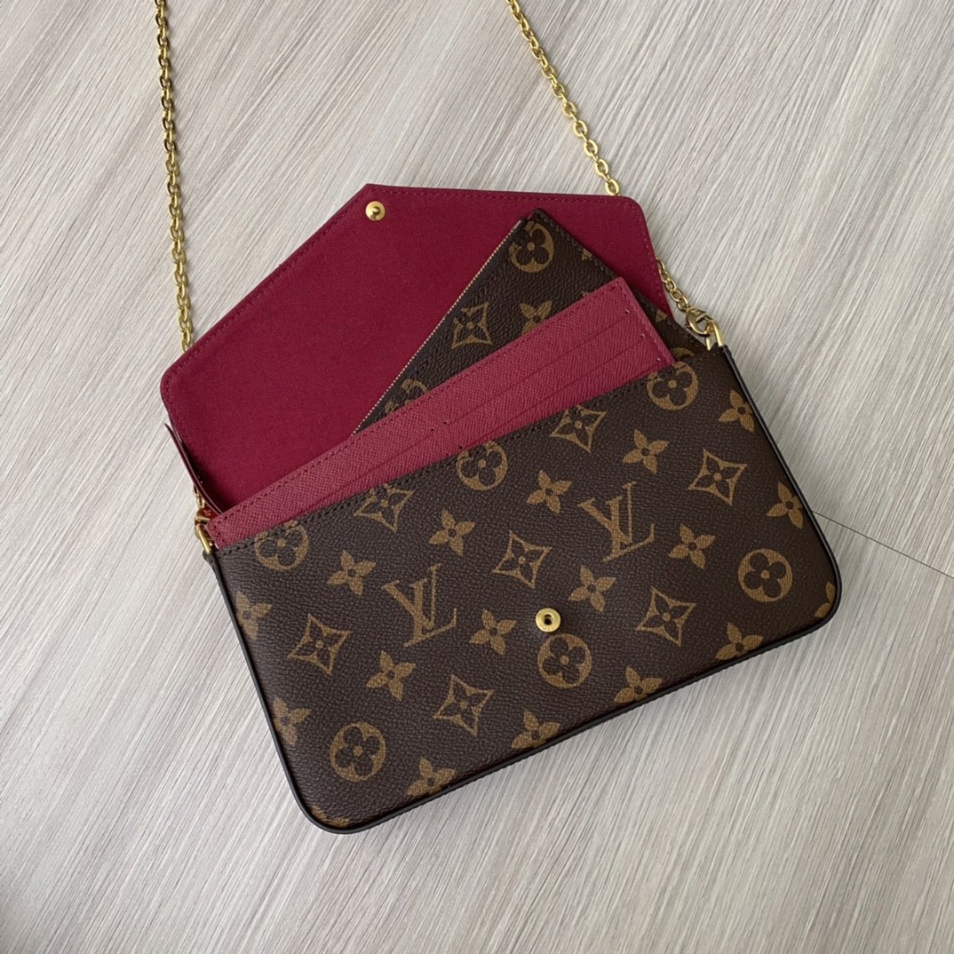 Shebag Super replica Louis Vuitton M61276 POCHETTE FÉLICIE bag review (2025 June updated)-Best Quality Fake designer Bag Review, Replica designer bag ru