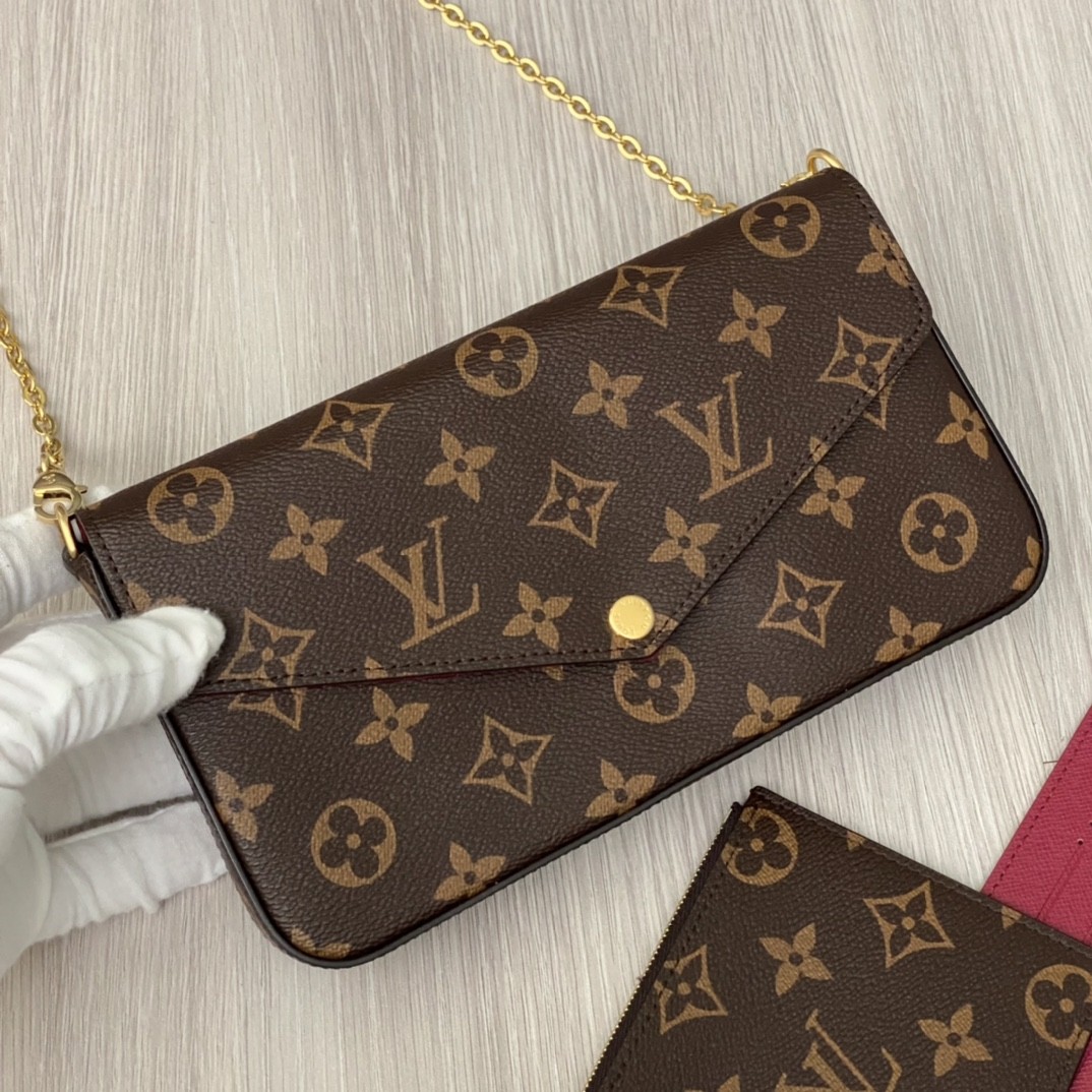 Shebag Super replica Louis Vuitton M61276 POCHETTE FÉLICIE bag review (2025 June updated)-Best Quality Fake designer Bag Review, Replica designer bag ru