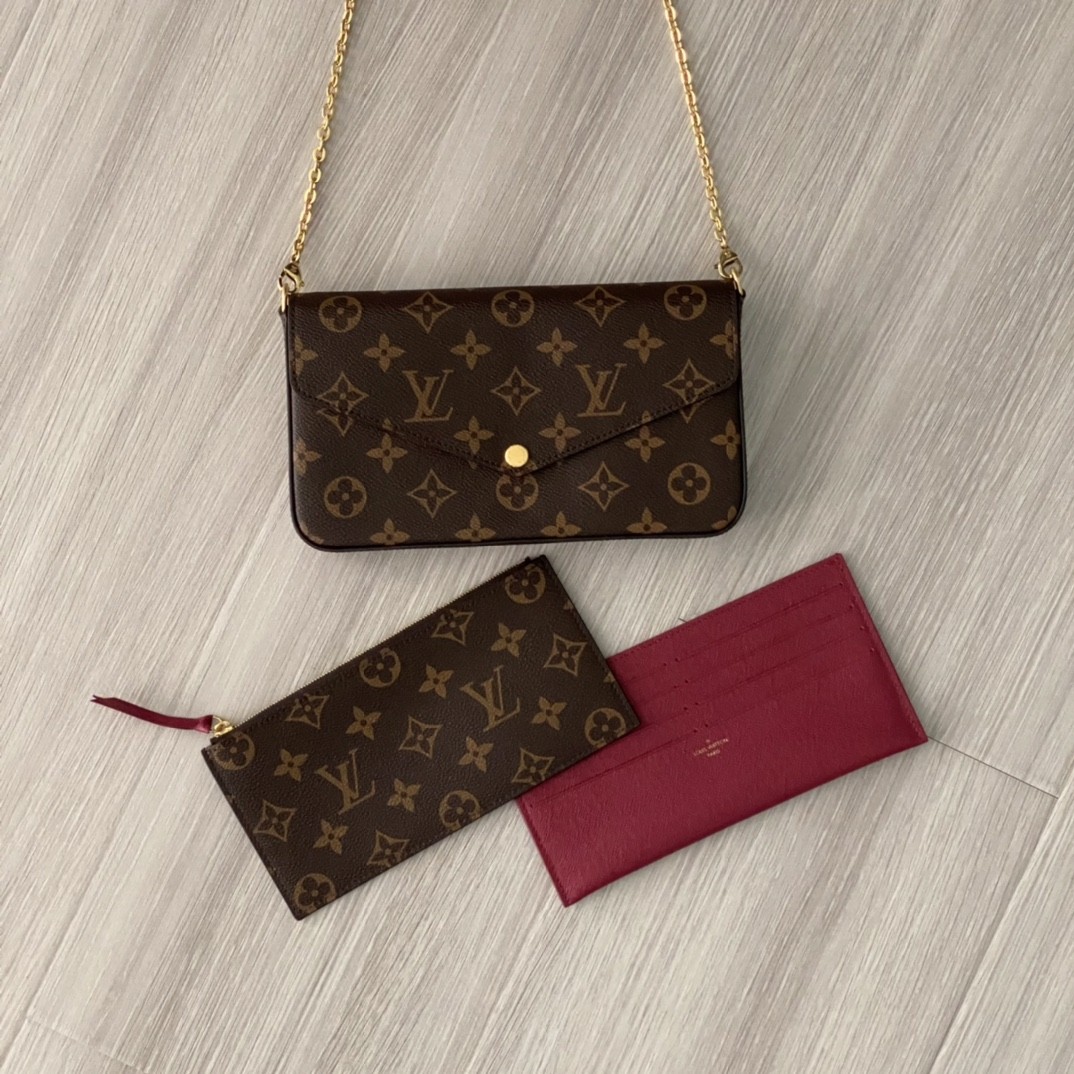 Shebag Super replica Louis Vuitton M61276 POCHETTE FÉLICIE bag review (2025 June updated)-Best Quality Fake designer Bag Review, Replica designer bag ru