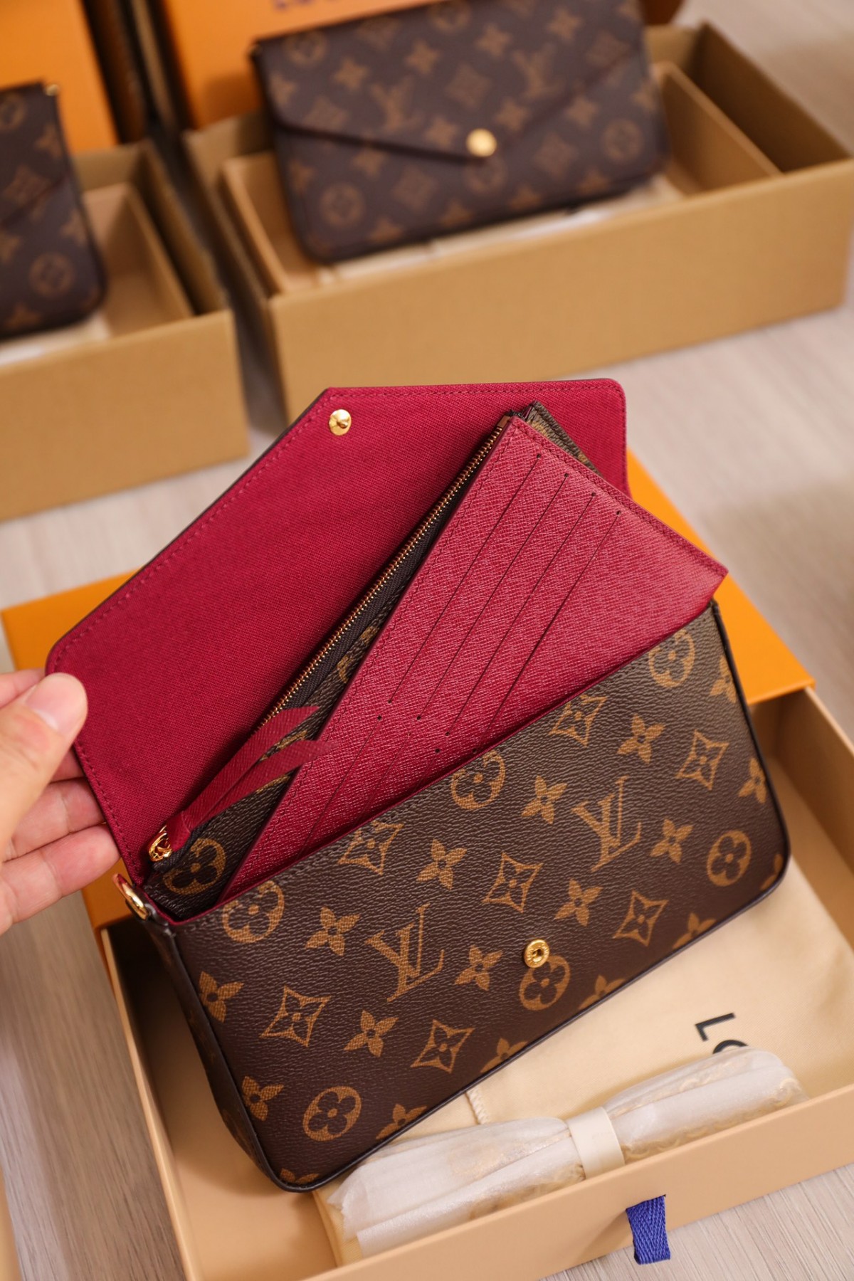 Shebag Super replica Louis Vuitton M61276 POCHETTE FÉLICIE bag review (2025 June updated)-Best Quality Fake designer Bag Review, Replica designer bag ru