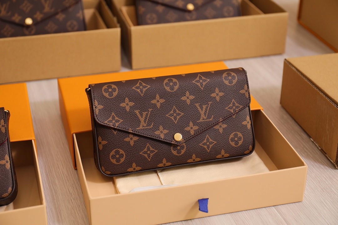 Shebag Super replica Louis Vuitton M61276 POCHETTE FÉLICIE bag review (2025 June updated)-Best Quality Fake designer Bag Review, Replica designer bag ru