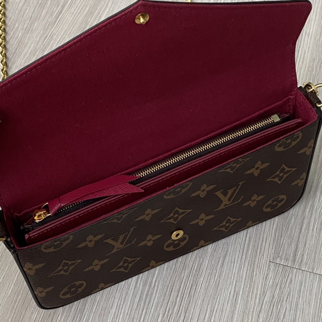 Shebag Super replica Louis Vuitton M61276 POCHETTE FÉLICIE bag review (2025 June updated)-Best Quality Fake designer Bag Review, Replica designer bag ru