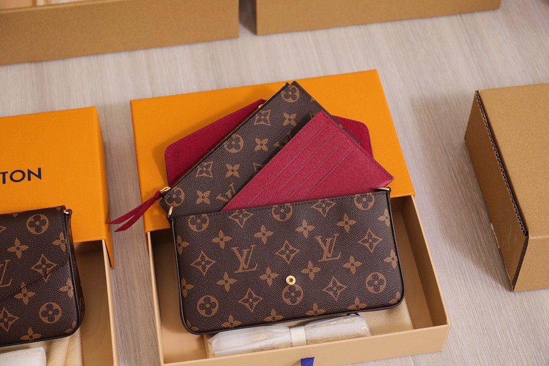 Shebag Super replica Louis Vuitton M61276 POCHETTE FÉLICIE bag review (2025 June updated)-Best Quality Fake designer Bag Review, Replica designer bag ru
