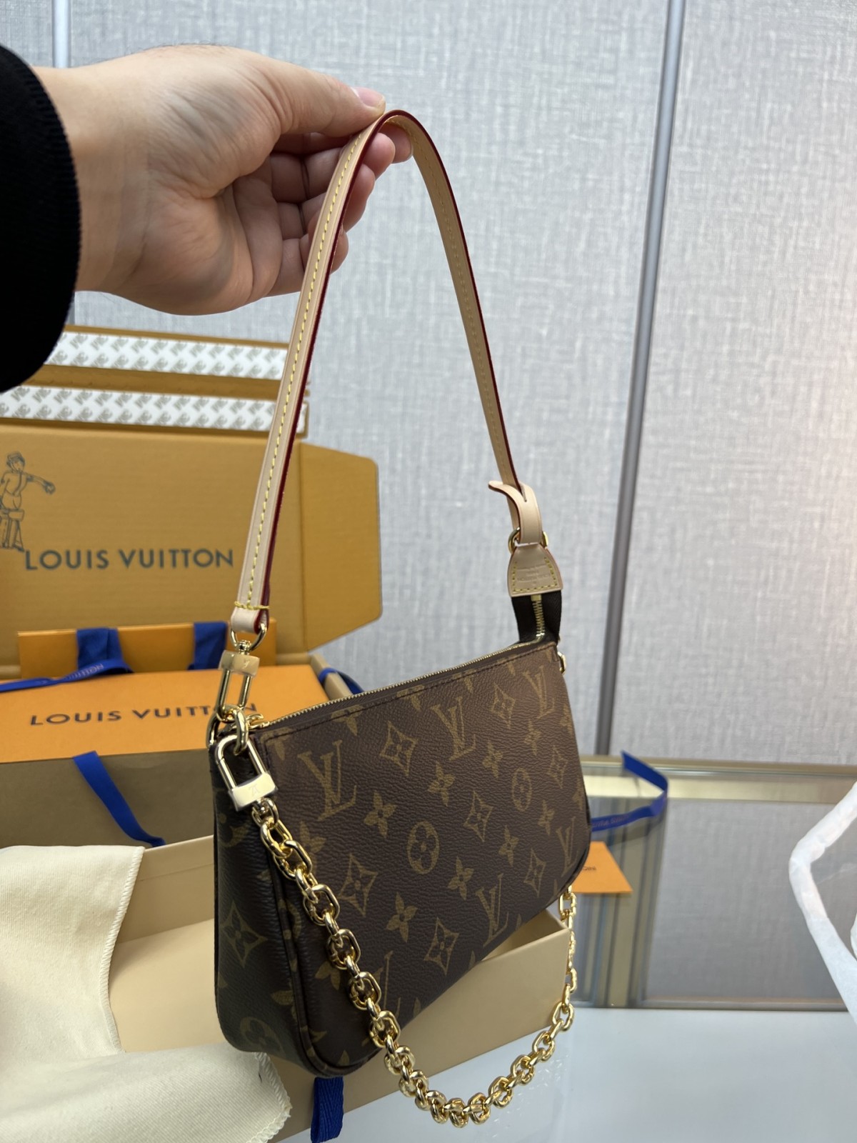 Shebag Super Replica Louis Vuitton M82766 POCHETTE ACCESSOIRES bag review (2025 July updated)-Best Quality Fake designer Bag Review, Replica designer bag ru