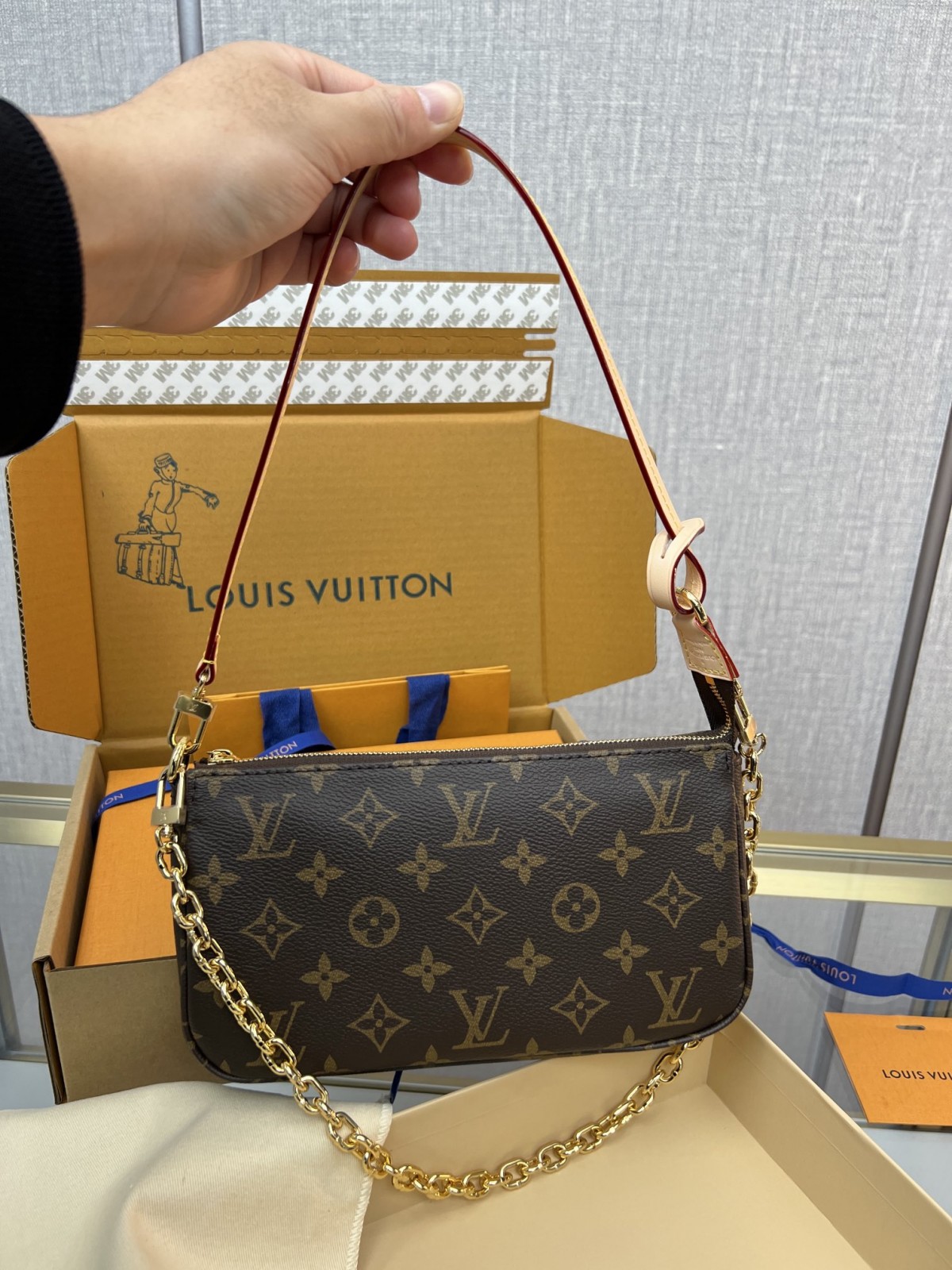 Shebag Super Replica Louis Vuitton M82766 POCHETTE ACCESSOIRES bag review (2025 July updated)-Best Quality Fake designer Bag Review, Replica designer bag ru