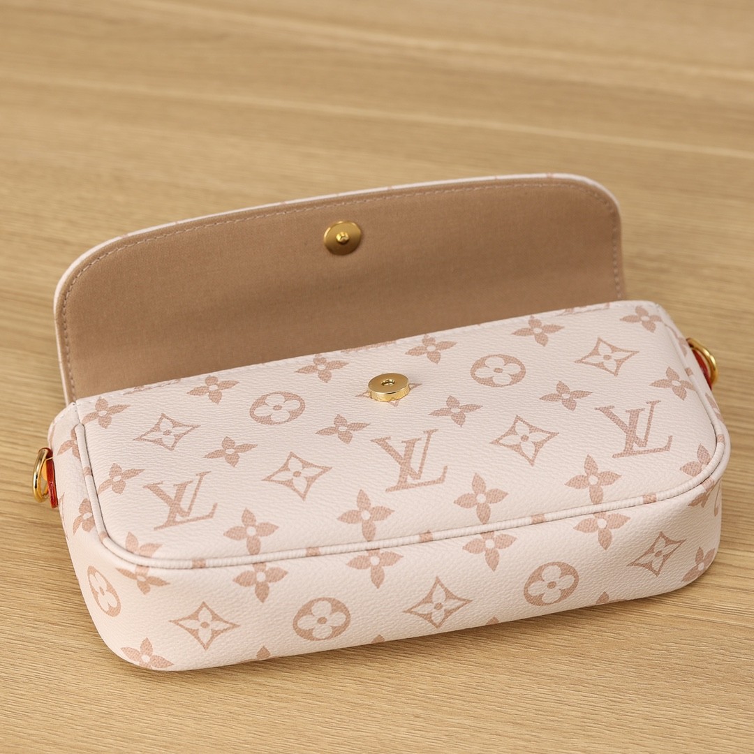 Shebag Super replica Louis Vuitton M83091 Ivy White Monogram bag(2025 July updated)-Best Quality Fake designer Bag Review, Replica designer bag ru