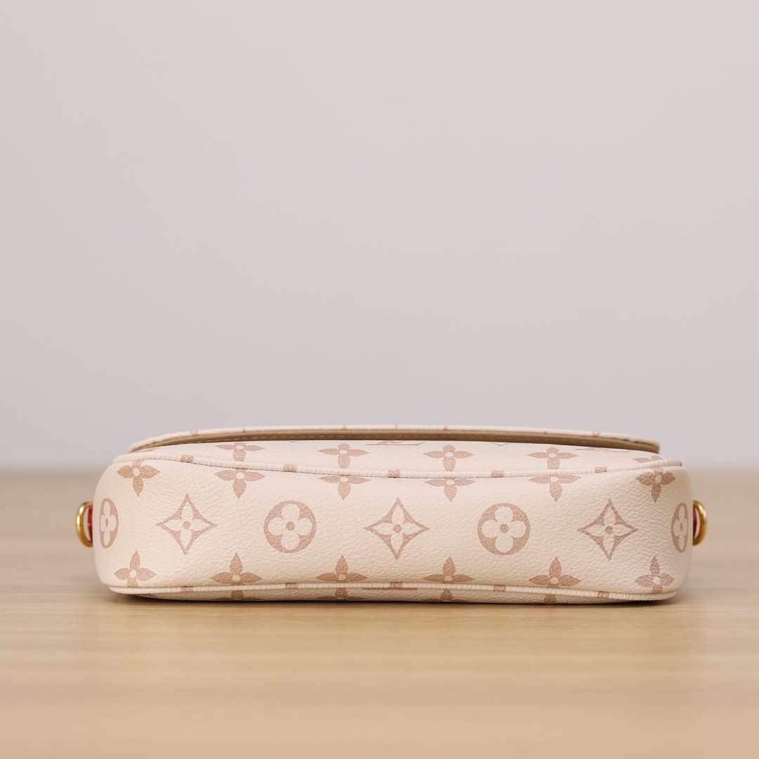 Shebag Super replica Louis Vuitton M83091 Ivy White Monogram bag(2025 July updated)-Best Quality Fake designer Bag Review, Replica designer bag ru