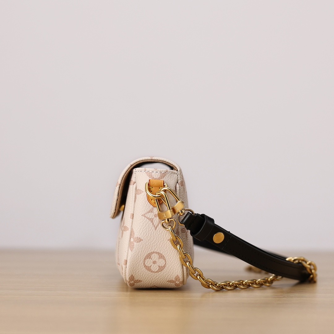 Shebag Super replica Louis Vuitton M83091 Ivy White Monogram bag(2025 July updated)-Best Quality Fake designer Bag Review, Replica designer bag ru