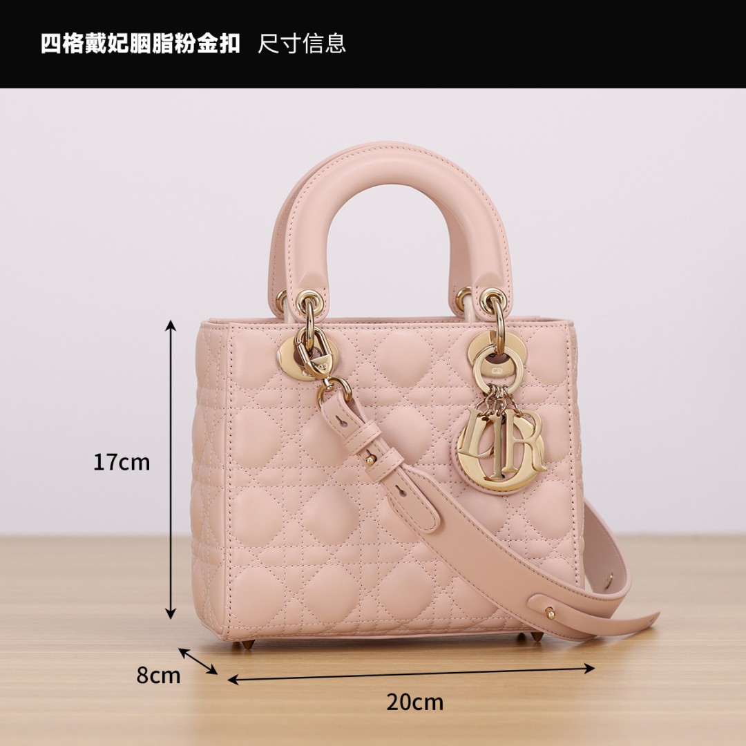 Shebag super replica Lady Dior in pink medium bag review(2025 July updated)-Best Quality Fake designer Bag Review, Replica designer bag ru