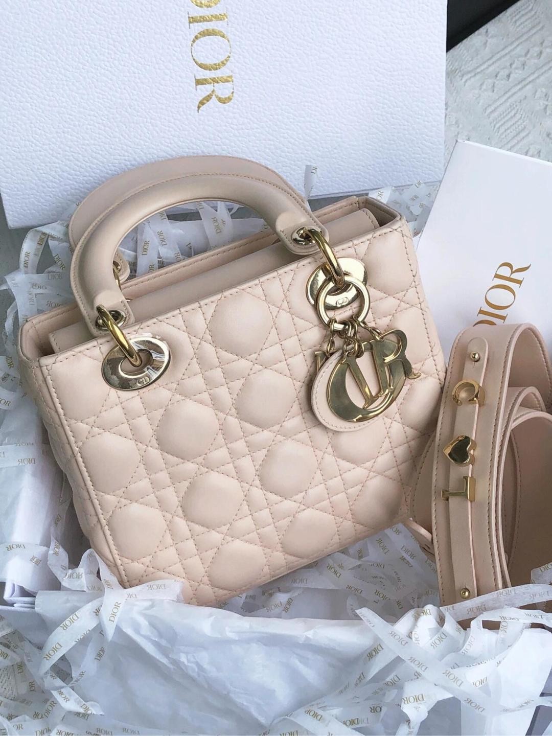 Shebag super replica Lady Dior in pink medium bag review(2025 July updated)-Best Quality Fake designer Bag Review, Replica designer bag ru