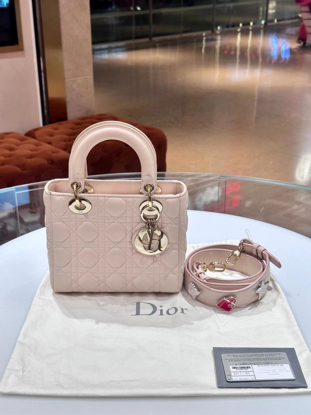 Shebag super replica Lady Dior in pink medium bag review(2025 July updated)-Best Quality Fake designer Bag Review, Replica designer bag ru