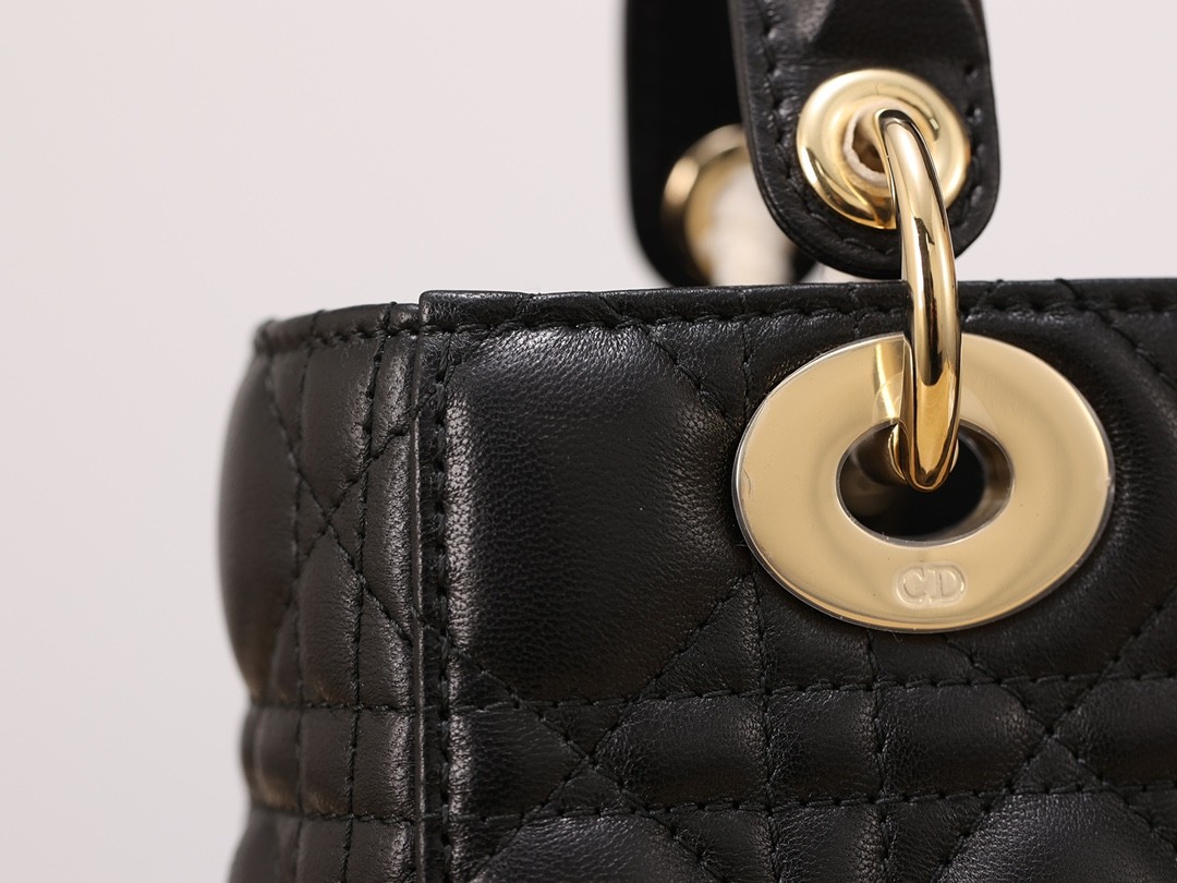 Shebag Super replica Lady Dior Small size in black bag review (2025 July Updated)-Best Quality Fake designer Bag Review, Replica designer bag ru