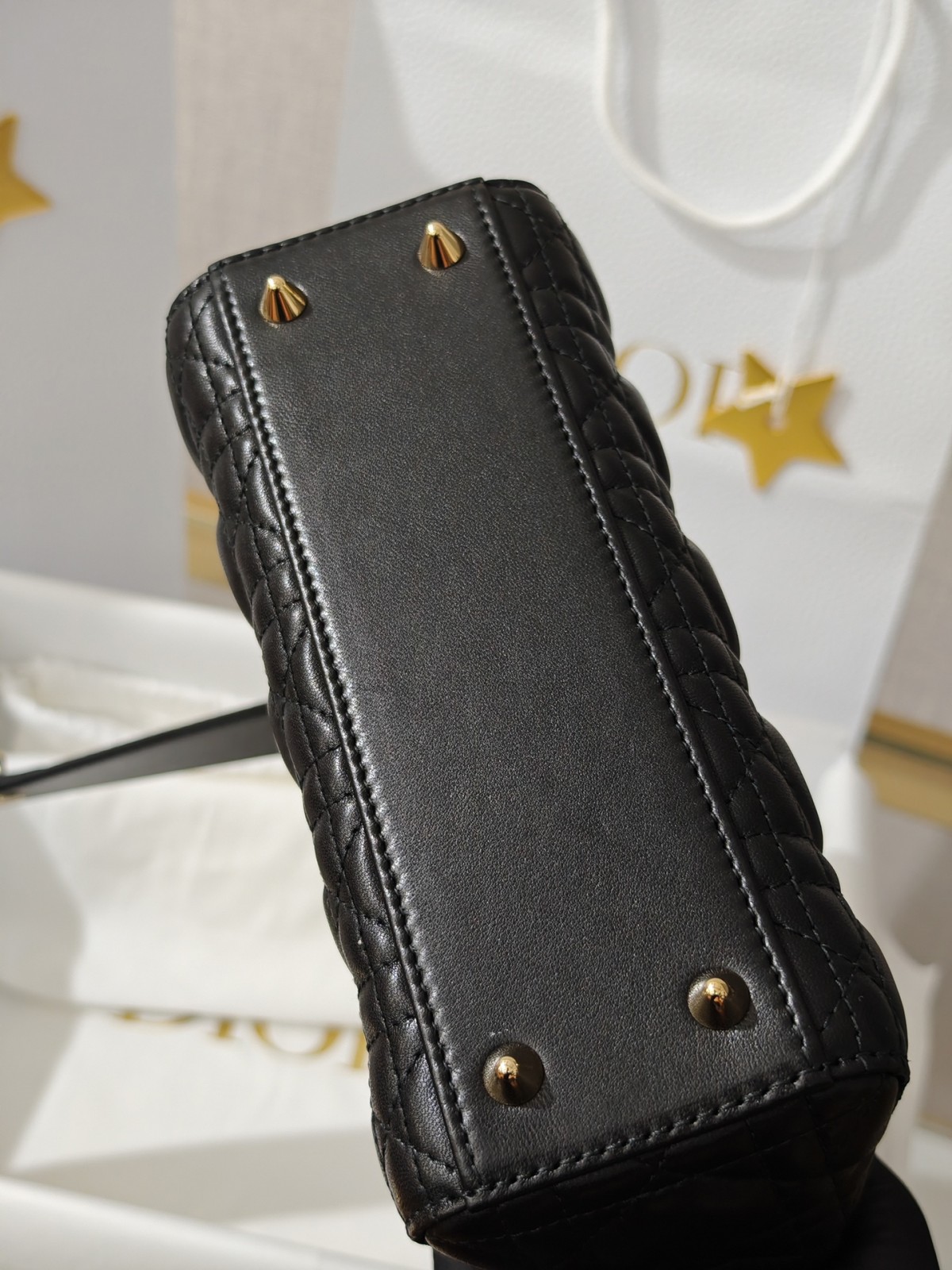 Shebag Super replica Lady Dior Small size in black bag review (2025 July Updated)-Best Quality Fake designer Bag Review, Replica designer bag ru