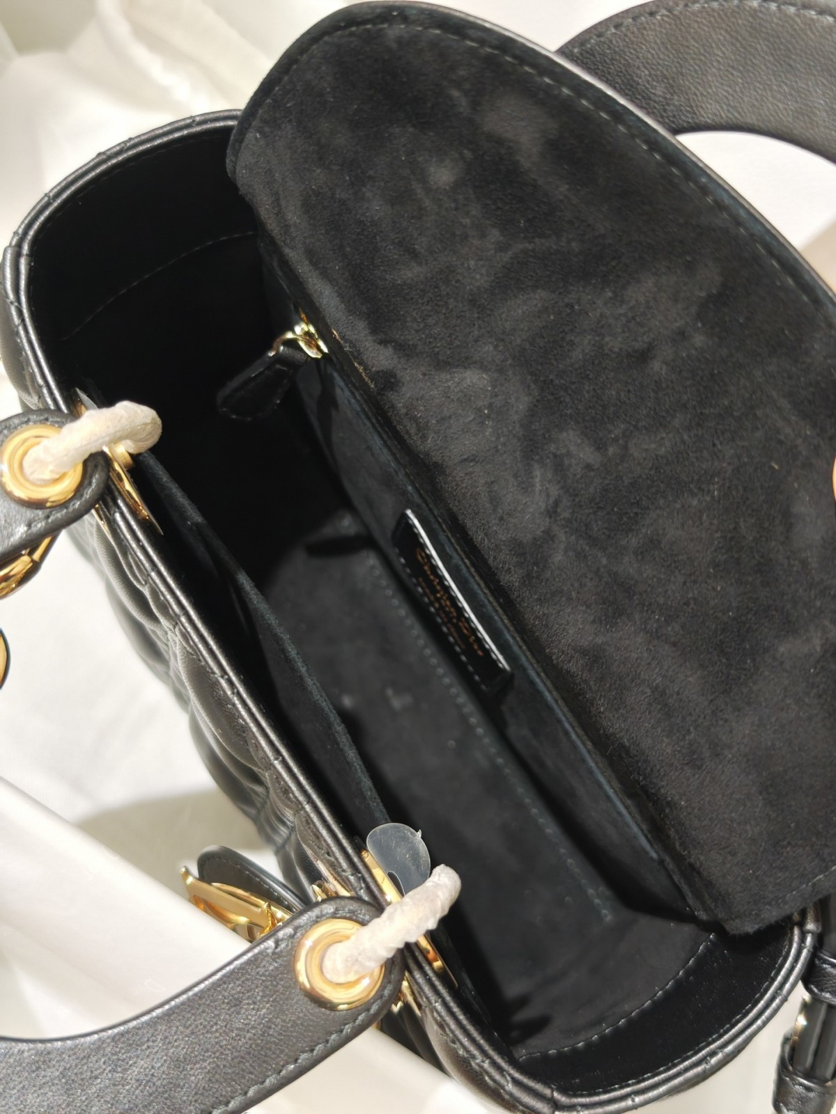 Shebag Super replica Lady Dior Small size in black bag review (2025 July Updated)-Best Quality Fake designer Bag Review, Replica designer bag ru