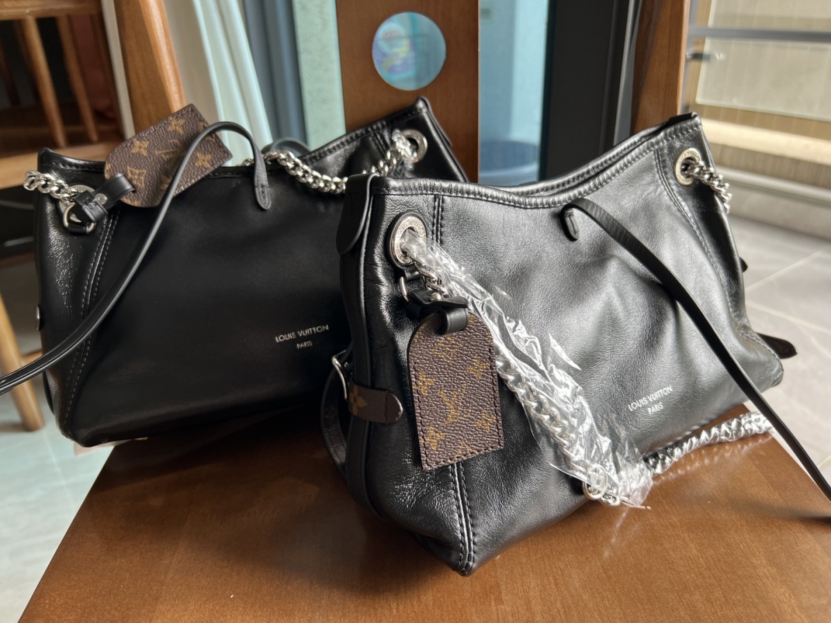 Shebag Super replica Louis Vuitton carryall dark bb lambskin bag review(July 2025 updated)-Best Quality Fake designer Bag Review, Replica designer bag ru