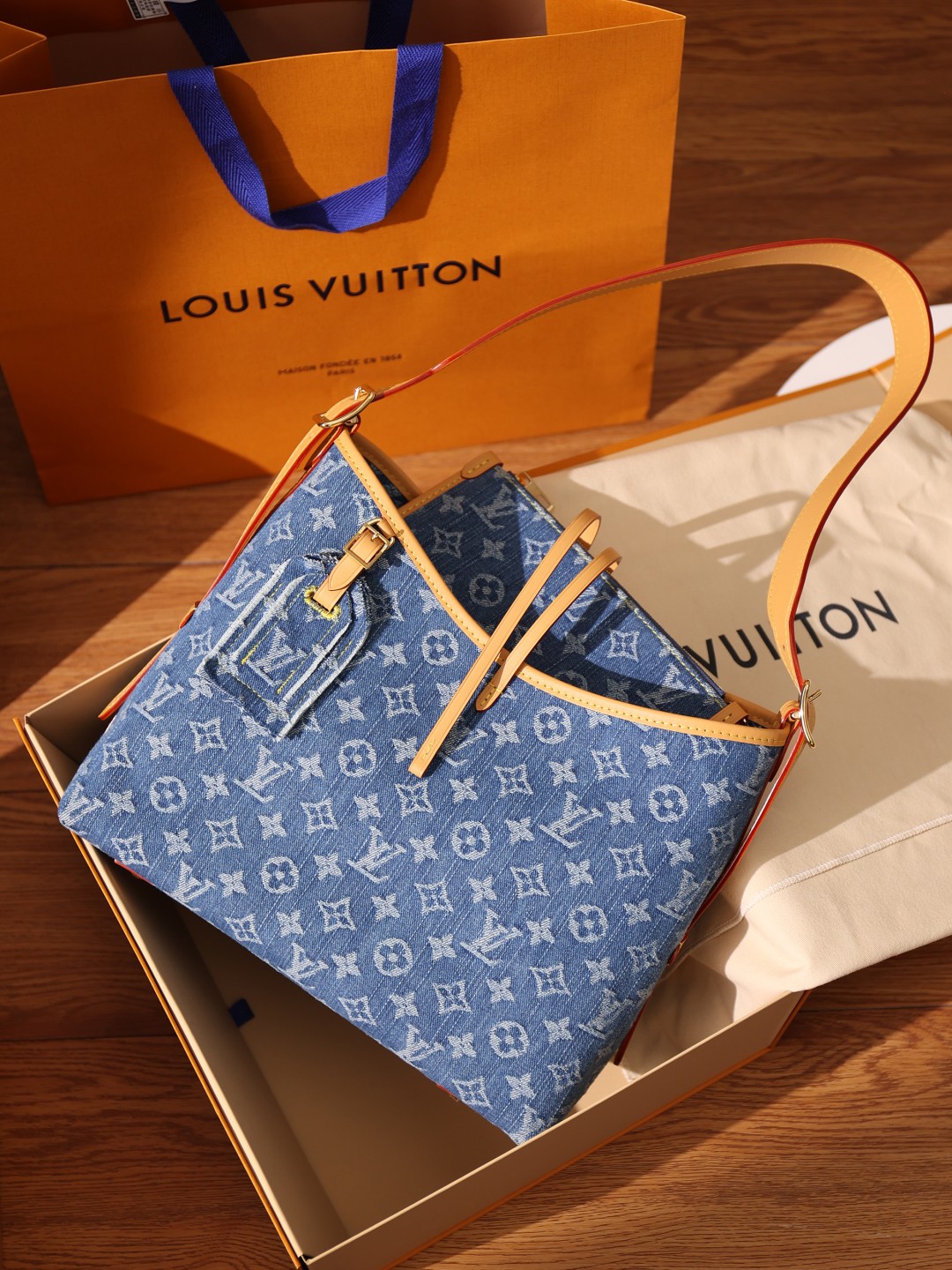 Shebag Super Replica Louis Vuitton Carryall Denim bag review(August 2025 Updated)-Best Quality Fake designer Bag Review, Replica designer bag ru