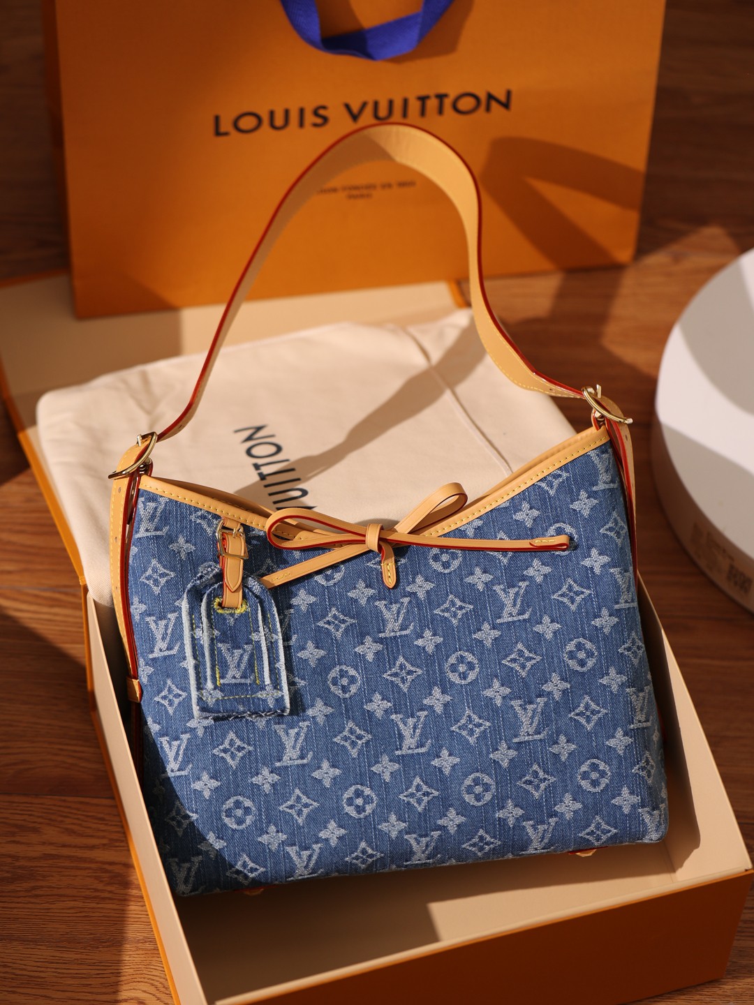 Shebag Super Replica Louis Vuitton Carryall Denim bag review(August 2025 Updated)-Best Quality Fake designer Bag Review, Replica designer bag ru