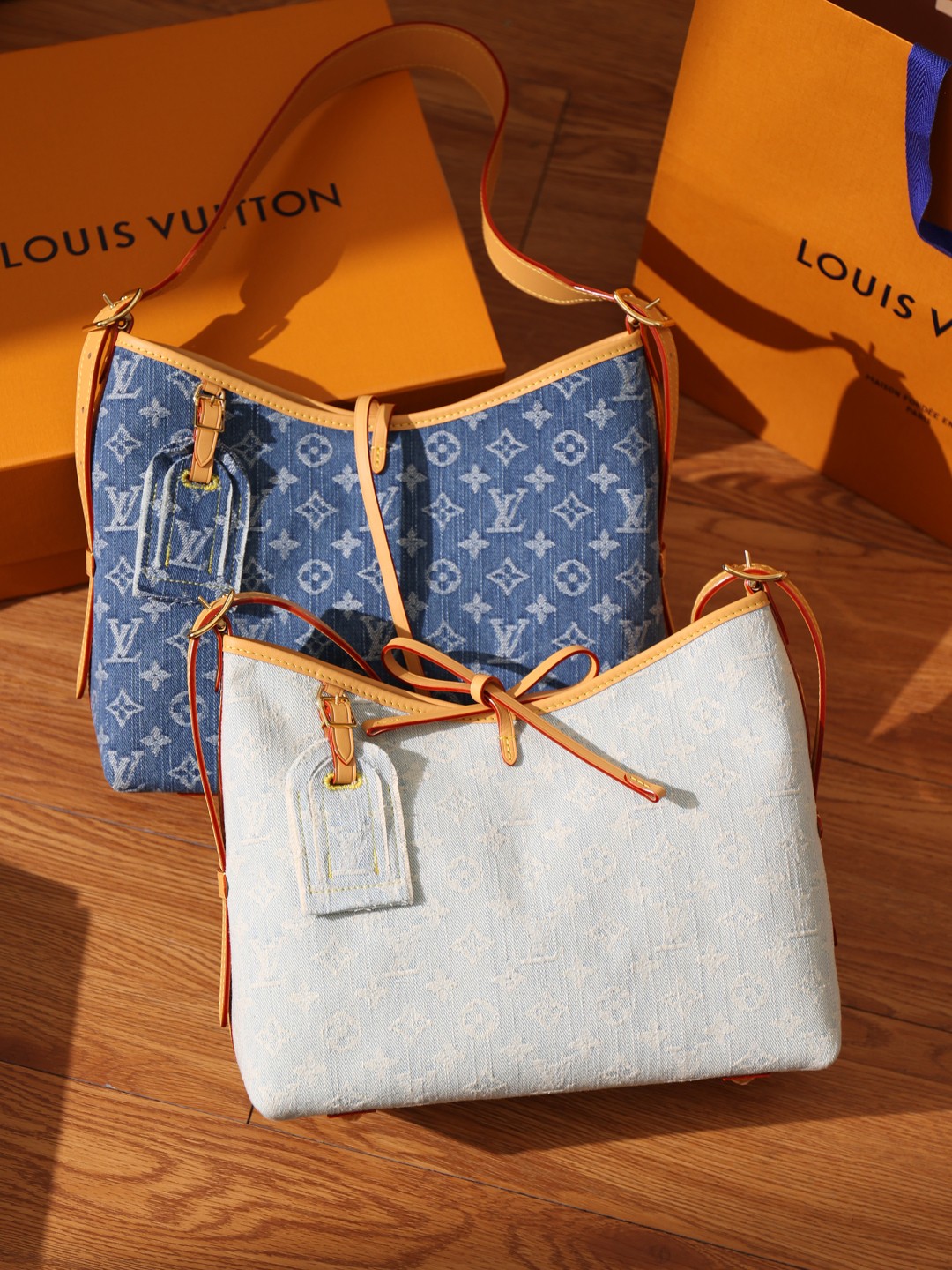Shebag Super Replica Louis Vuitton Carryall Denim bag review(August 2025 Updated)-Best Quality Fake designer Bag Review, Replica designer bag ru