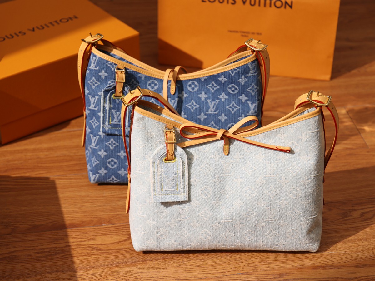 Shebag Super Replica Louis Vuitton Carryall Denim bag review(August 2025 Updated)-Best Quality Fake designer Bag Review, Replica designer bag ru