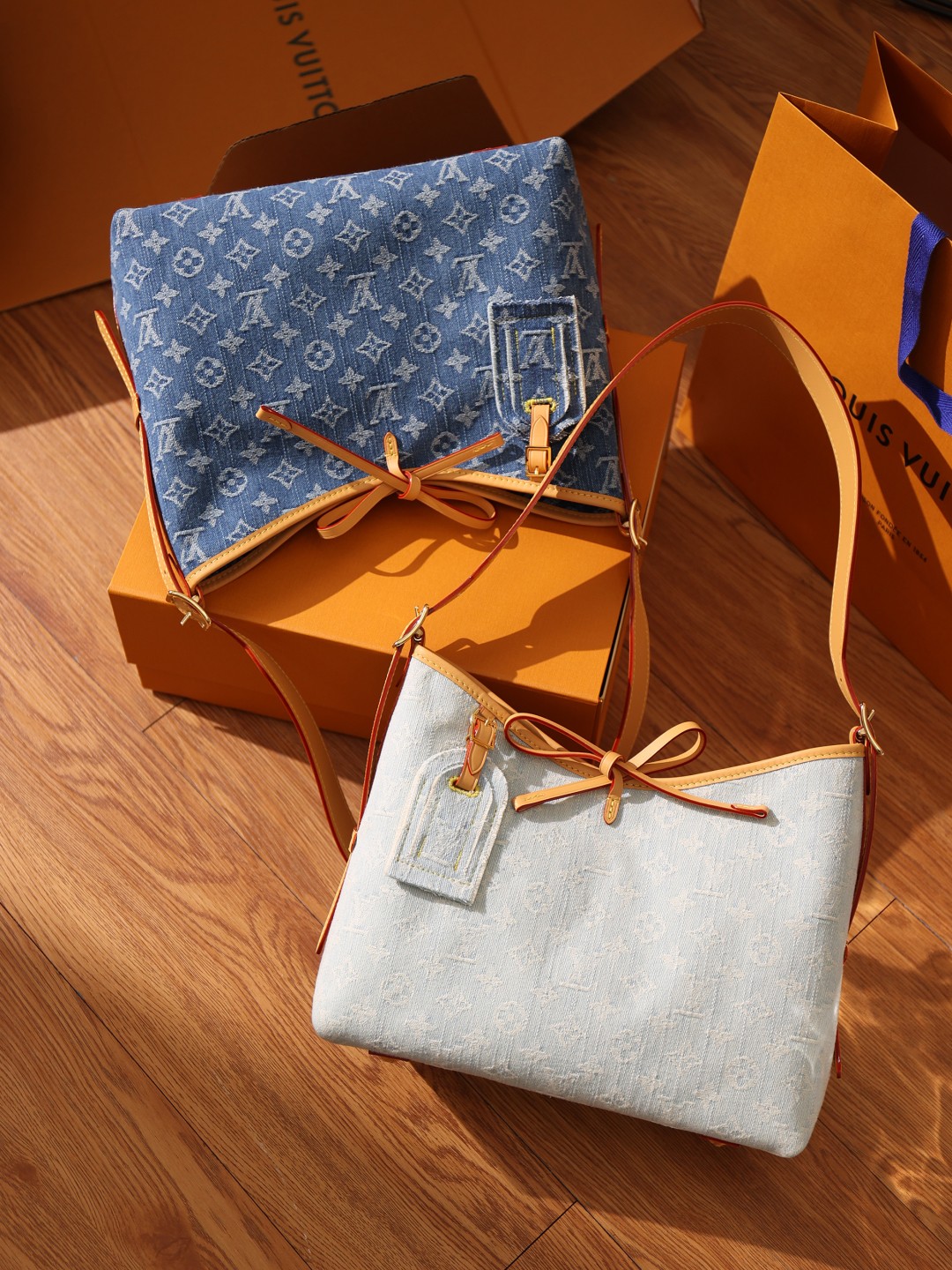 Shebag Super Replica Louis Vuitton Carryall Denim bag review(August 2025 Updated)-Best Quality Fake designer Bag Review, Replica designer bag ru
