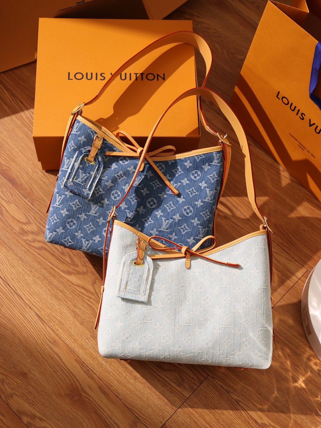 Shebag Super Replica Louis Vuitton Carryall Denim bag review(August 2025 Updated)-Best Quality Fake designer Bag Review, Replica designer bag ru