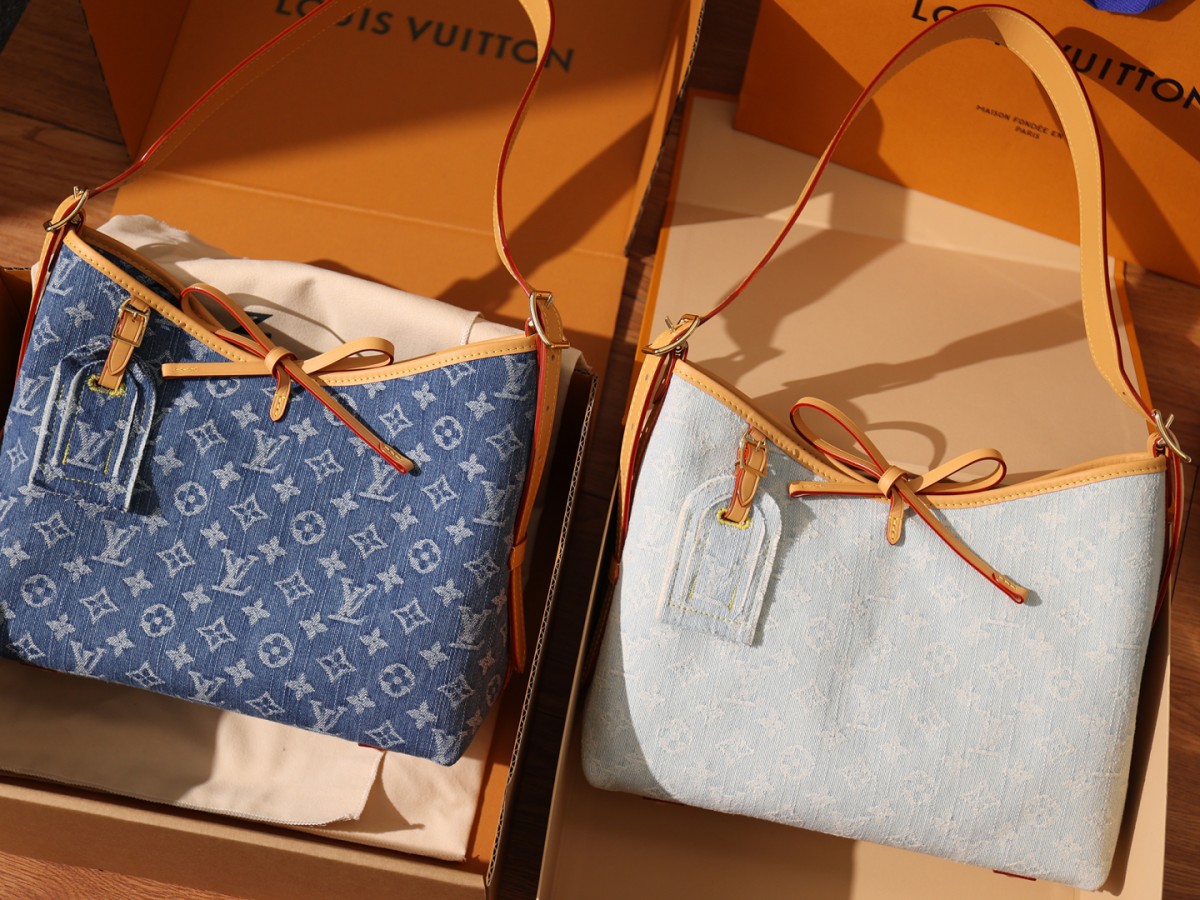 Shebag Super Replica Louis Vuitton Carryall Denim bag review(August 2025 Updated)-Best Quality Fake designer Bag Review, Replica designer bag ru