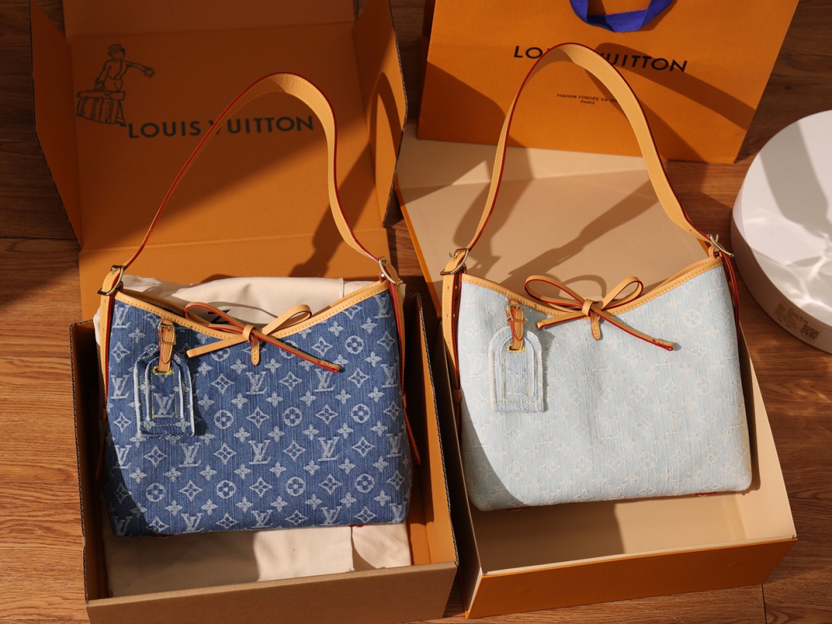 Shebag Super Replica Louis Vuitton Carryall Denim bag review(August 2025 Updated)-Best Quality Fake designer Bag Review, Replica designer bag ru