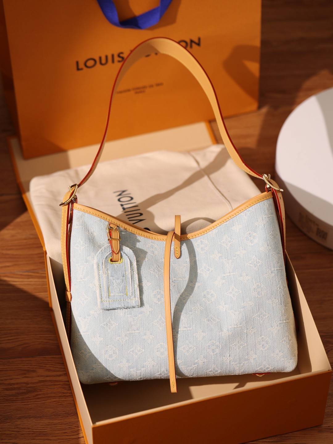 Shebag Super Replica Louis Vuitton Carryall Denim bag review(August 2025 Updated)-Best Quality Fake designer Bag Review, Replica designer bag ru