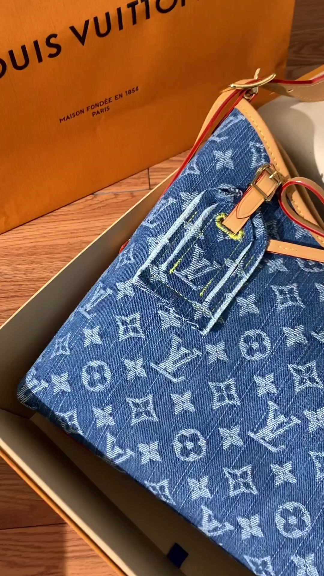 Shebag Super Replica Louis Vuitton Carryall Denim bag review(August 2025 Updated)-Best Quality Fake designer Bag Review, Replica designer bag ru