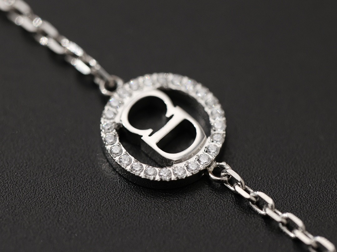 Shebag Super replica Dior necklace in silver(August 2025 updated)-Best Quality Fake designer Bag Review, Replica designer bag ru