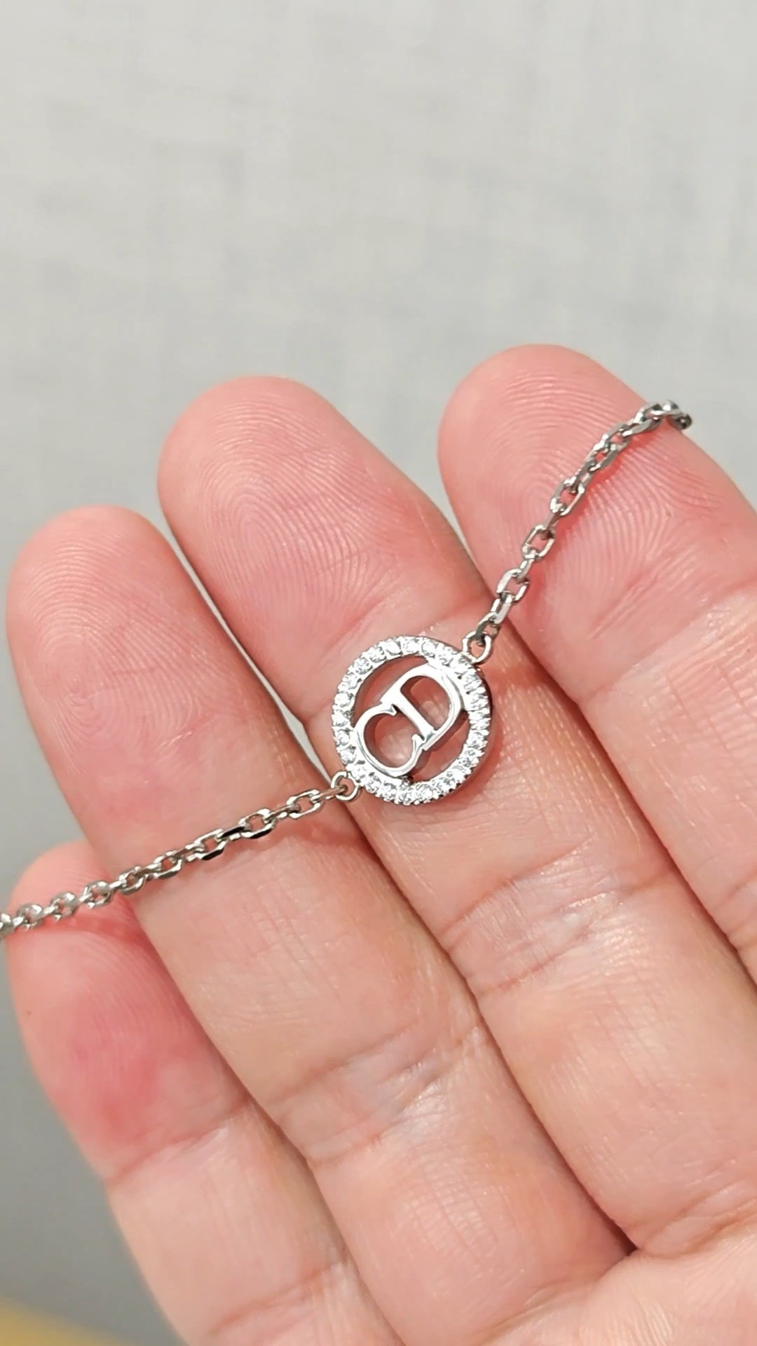 Shebag Super replica Dior necklace in silver(August 2025 updated)-Best Quality Fake designer Bag Review, Replica designer bag ru