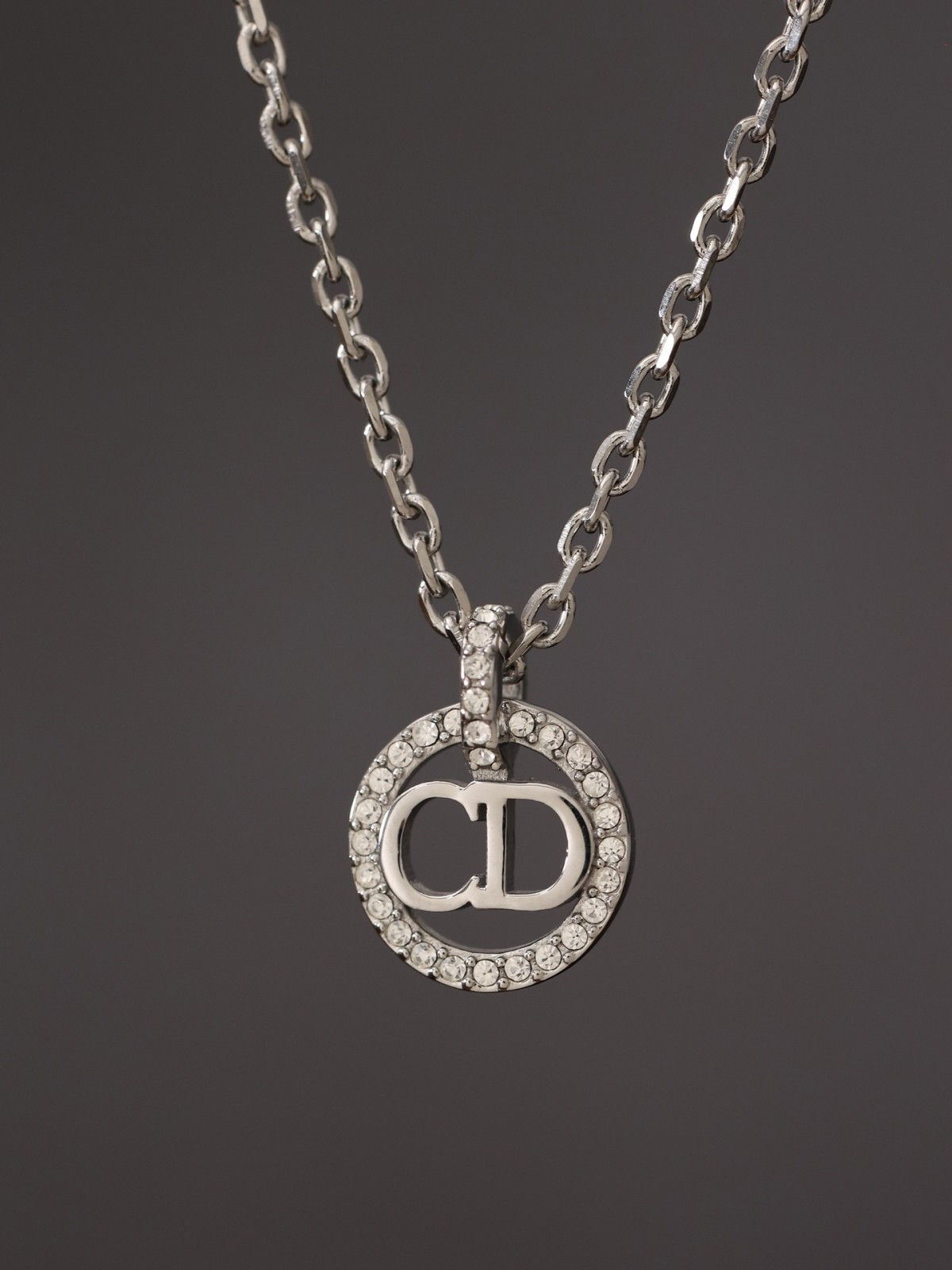 Shebag Super replica Dior necklace in silver(August 2025 updated)-Best Quality Fake designer Bag Review, Replica designer bag ru
