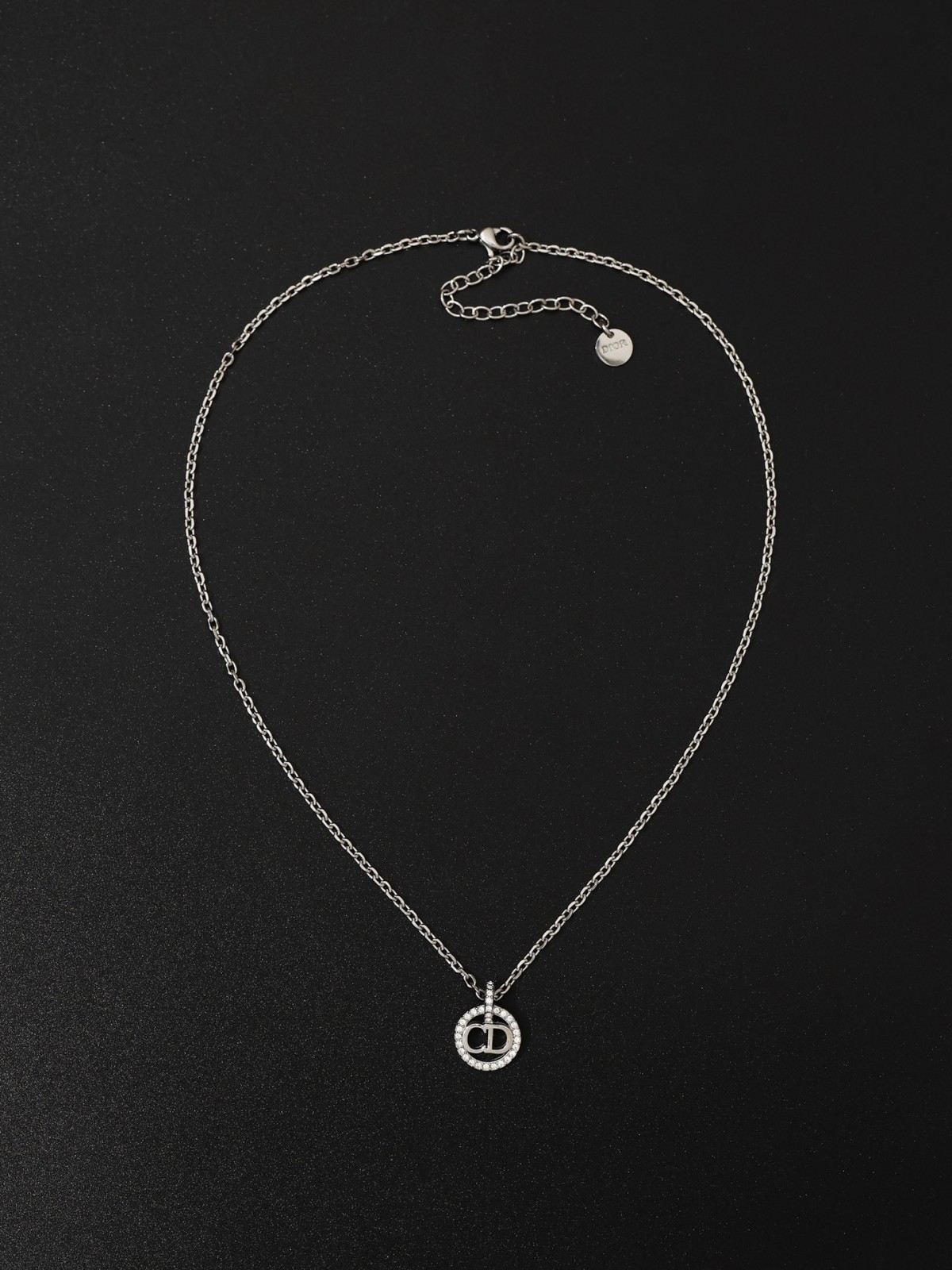Shebag Super replica Dior necklace in silver(August 2025 updated)-Best Quality Fake designer Bag Review, Replica designer bag ru