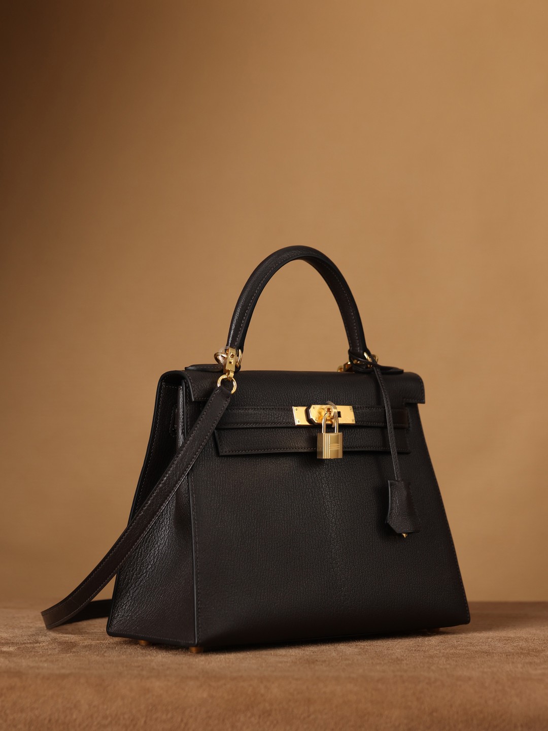 Shebag super replica Hermes Goat leather Kelly 28 bag black gold reivew(August 2025 updated)-Best Quality Fake designer Bag Review, Replica designer bag ru