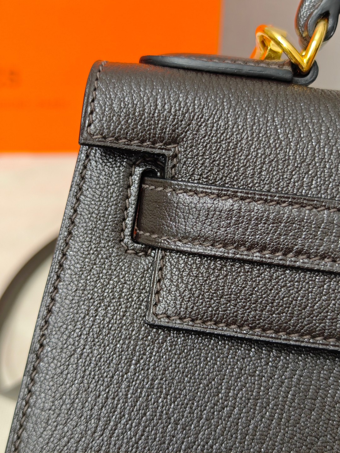 Shebag super replica Hermes Goat leather Kelly 28 bag black gold reivew(August 2025 updated)-Best Quality Fake designer Bag Review, Replica designer bag ru